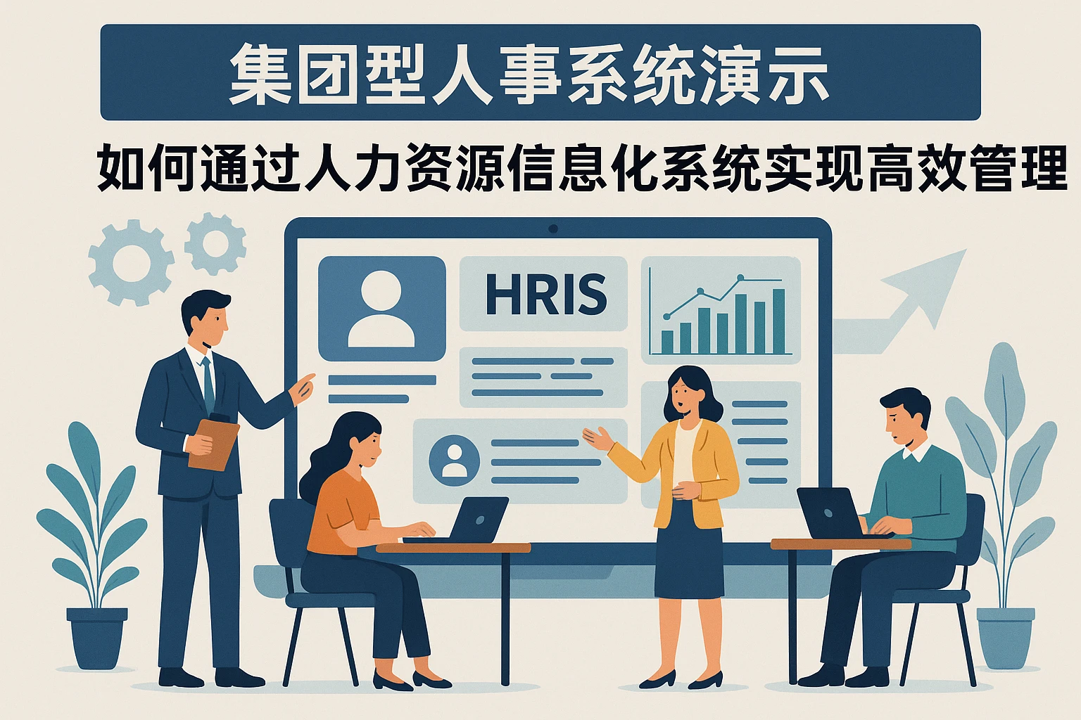 集团型人事系统演示:如何通过人力资源信息化系统实现高效管理