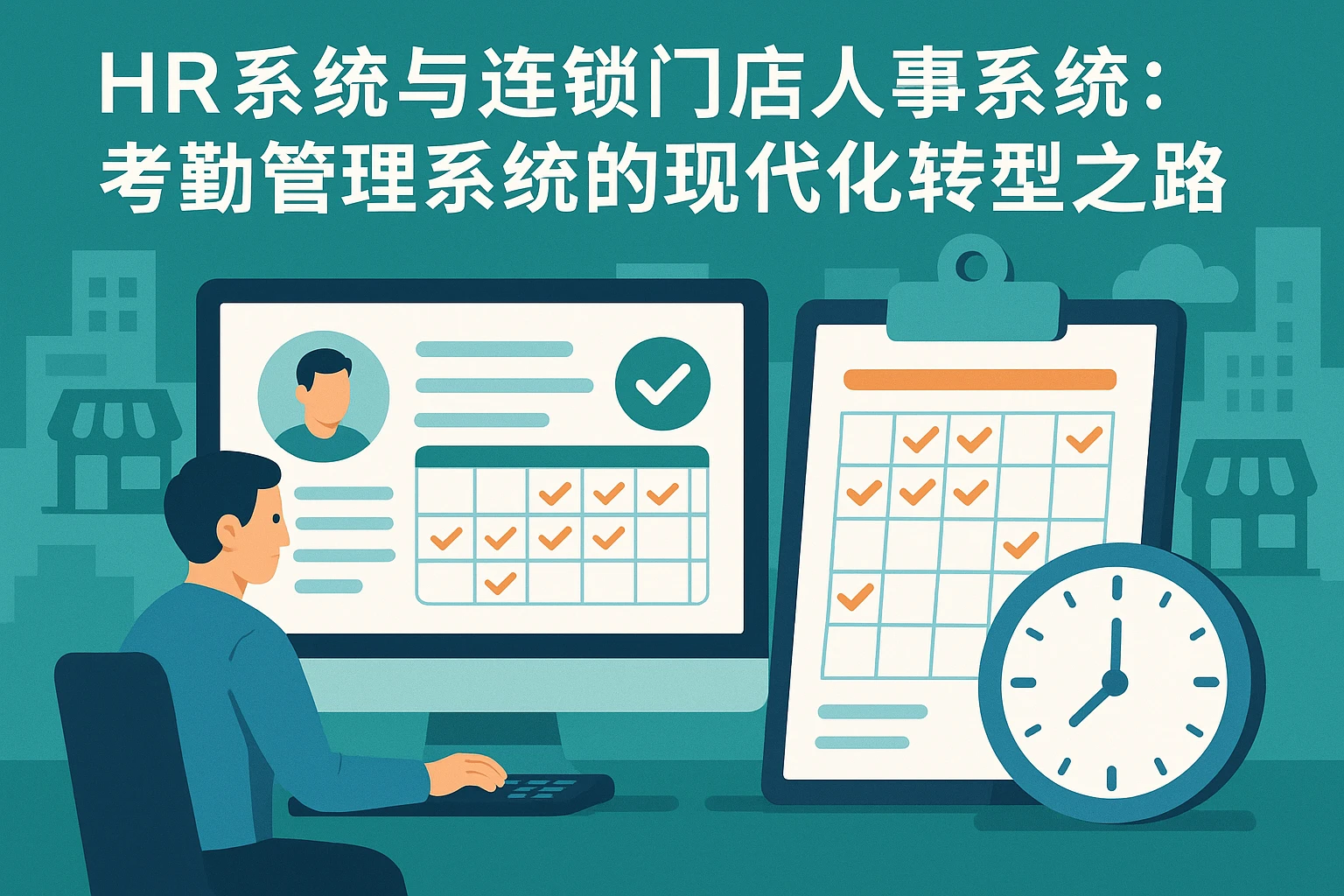 HR系统与连锁门店人事系统:考勤管理系统的现代化转型之路