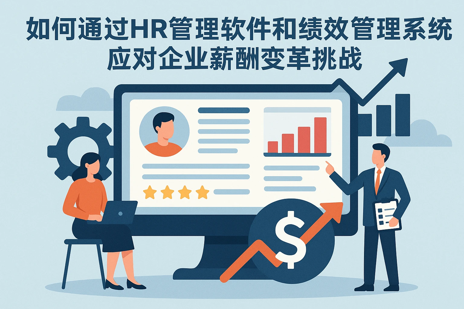 如何通过HR管理软件和绩效管理系统应对企业薪酬变革挑战