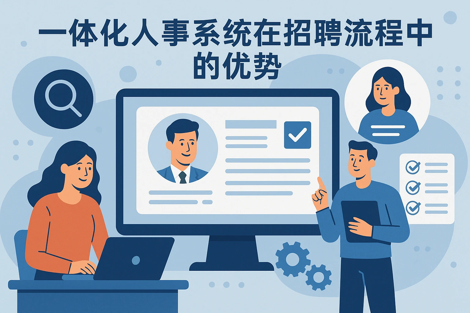 一体化人事系统在招聘流程中的优势