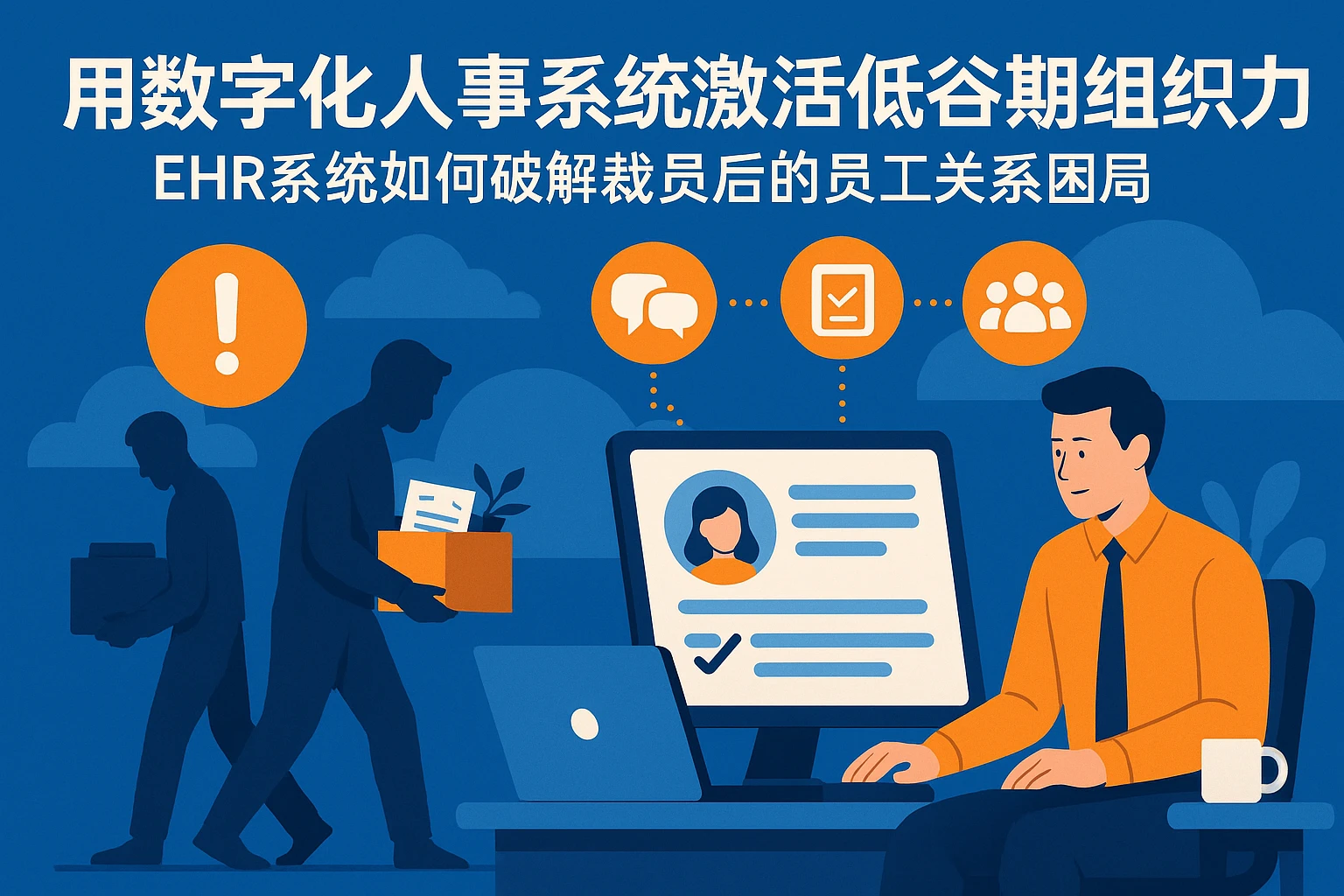 用数字化人事系统激活低谷期组织活力：EHR系统如何破解裁员后的员工关系困局