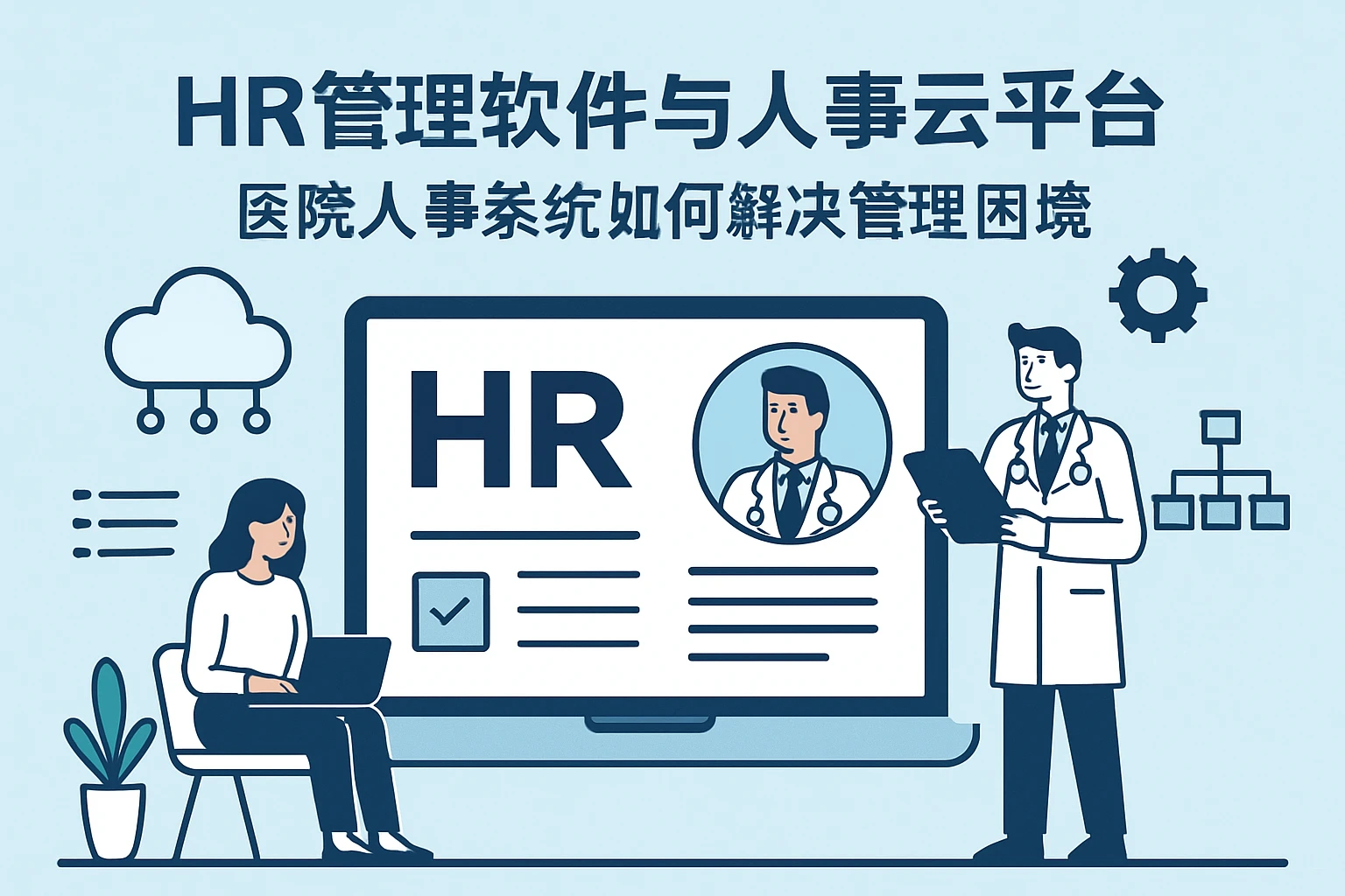 HR管理软件与人事云平台：医院人事系统如何解决管理困境