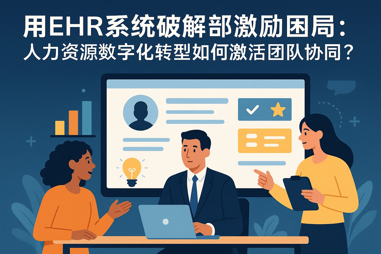 用EHR系统破解部门激励困局:人力资源数字化转型如何激活团队协同?