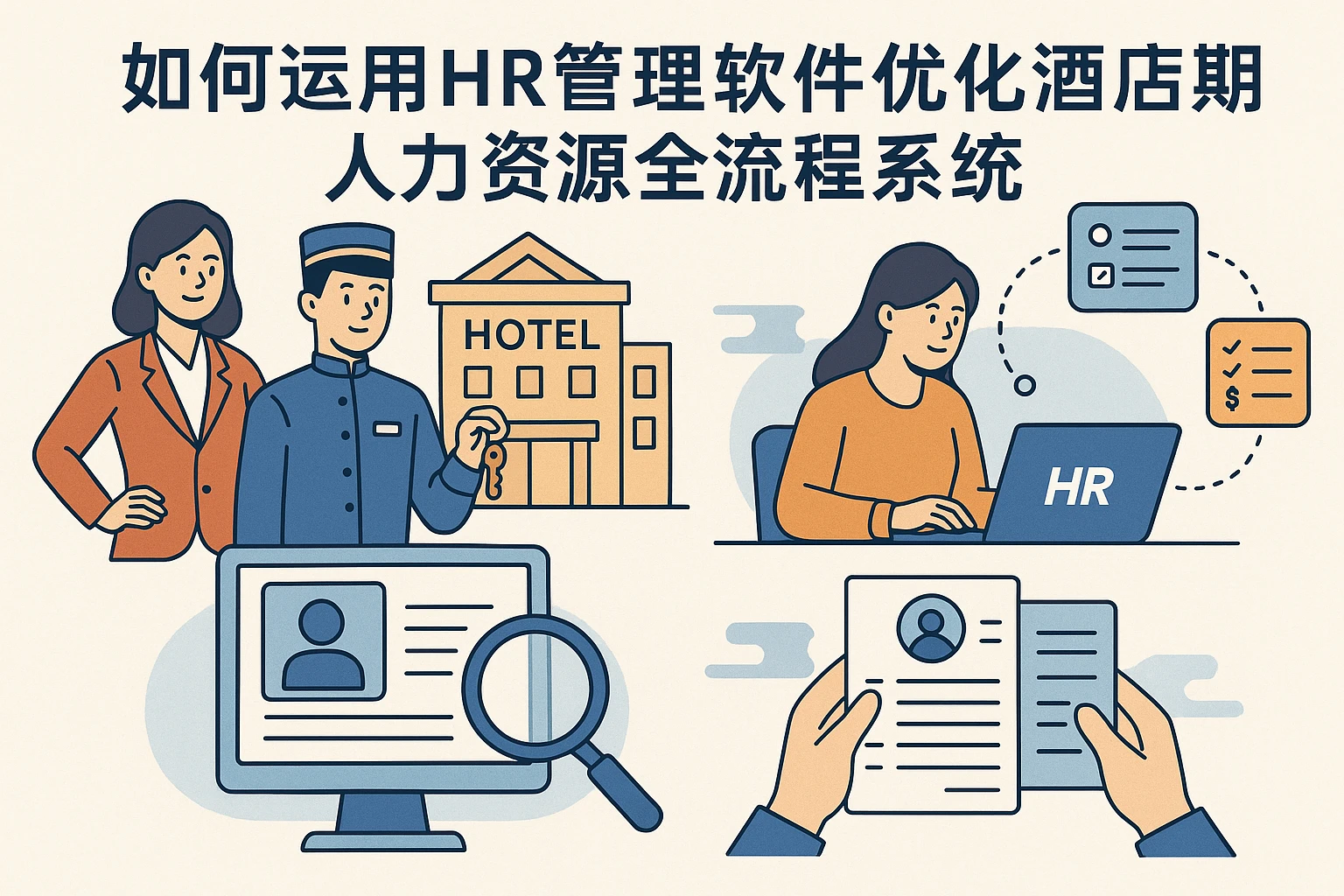 如何运用HR管理软件优化酒店筹建期人力资源全流程系统