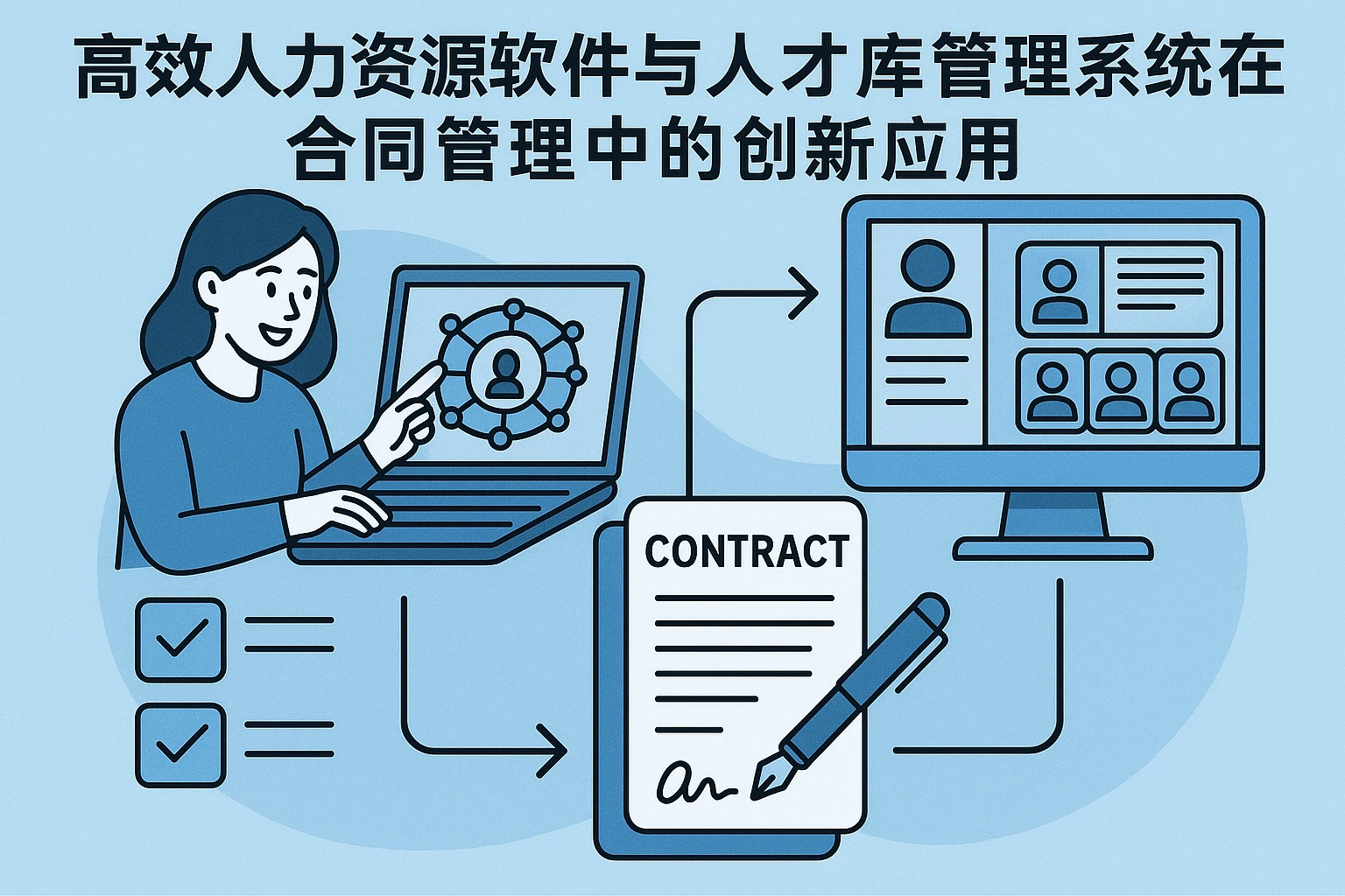 高效人力资源软件与人才库管理系统在合同管理中的创新应用