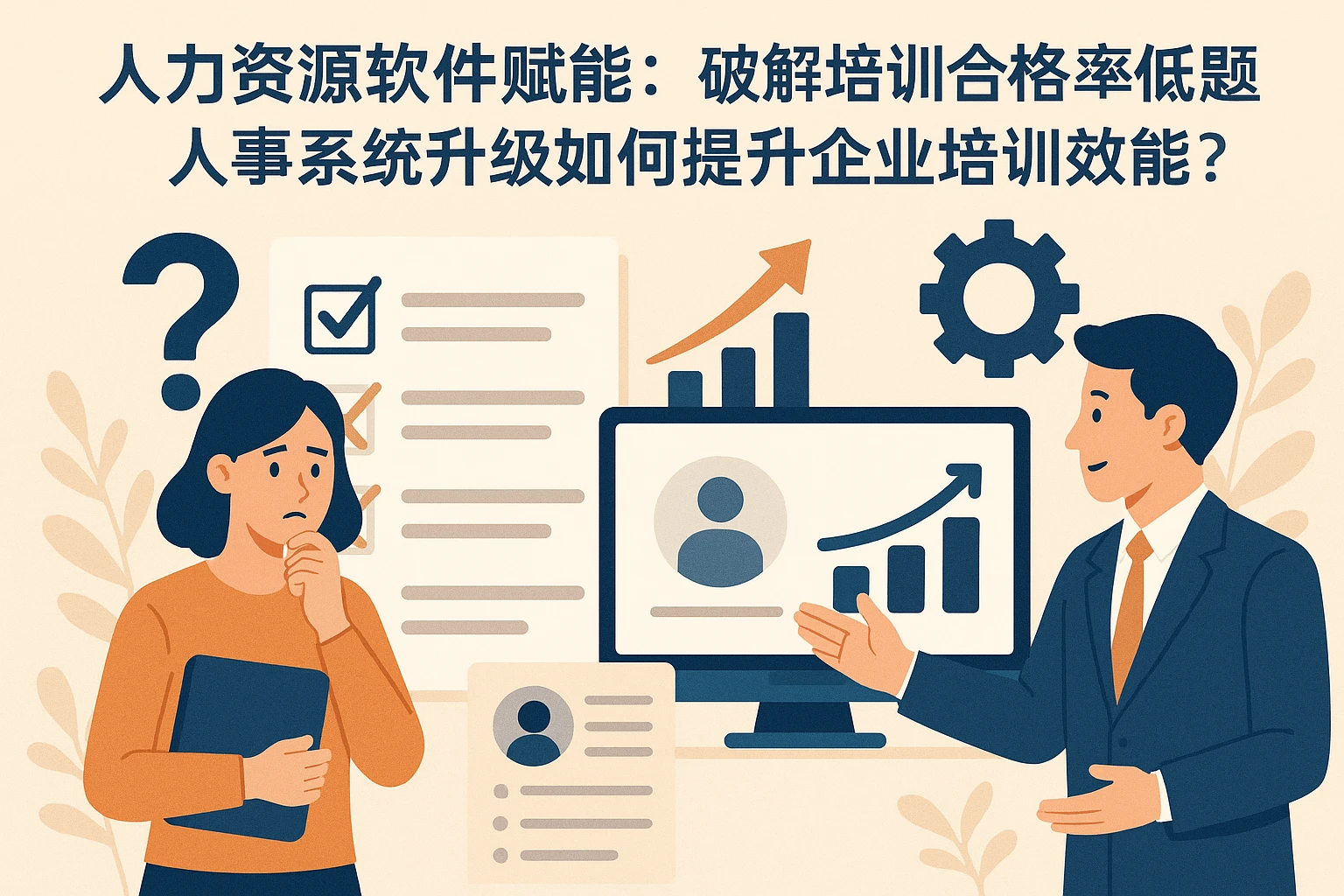 人力资源软件赋能：破解培训合格率低难题，人事系统升级如何提升企业培训效能？