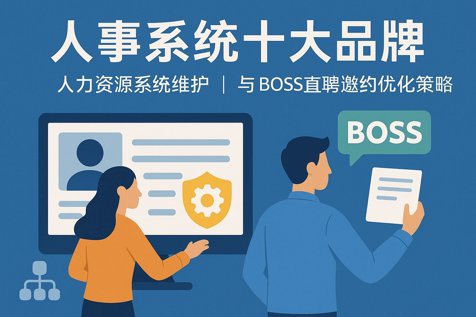 人事系统十大品牌：人力资源系统维护与BOSS直聘邀约优化策略