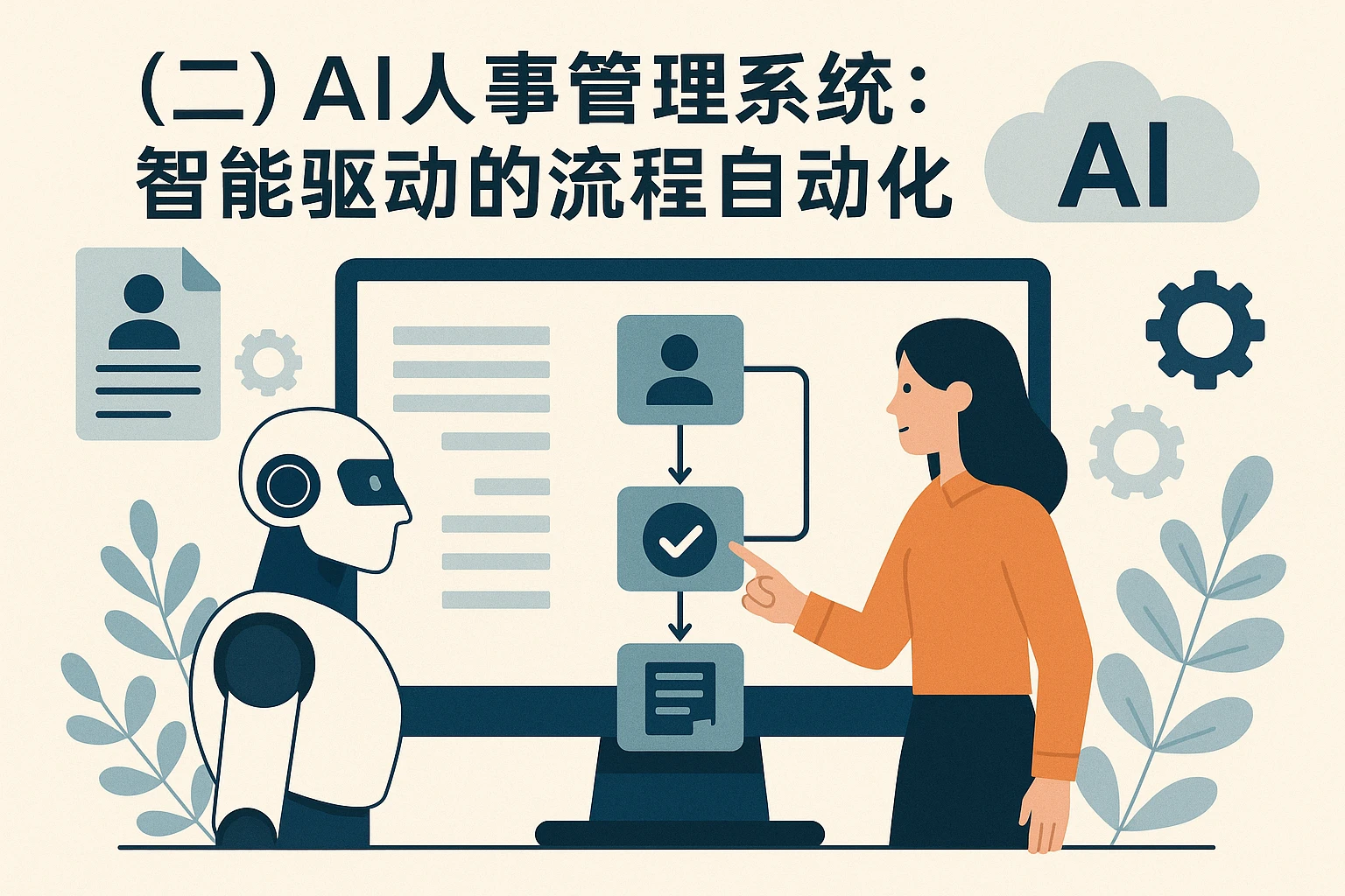 （二）AI人事管理系统：智能驱动的流程自动化