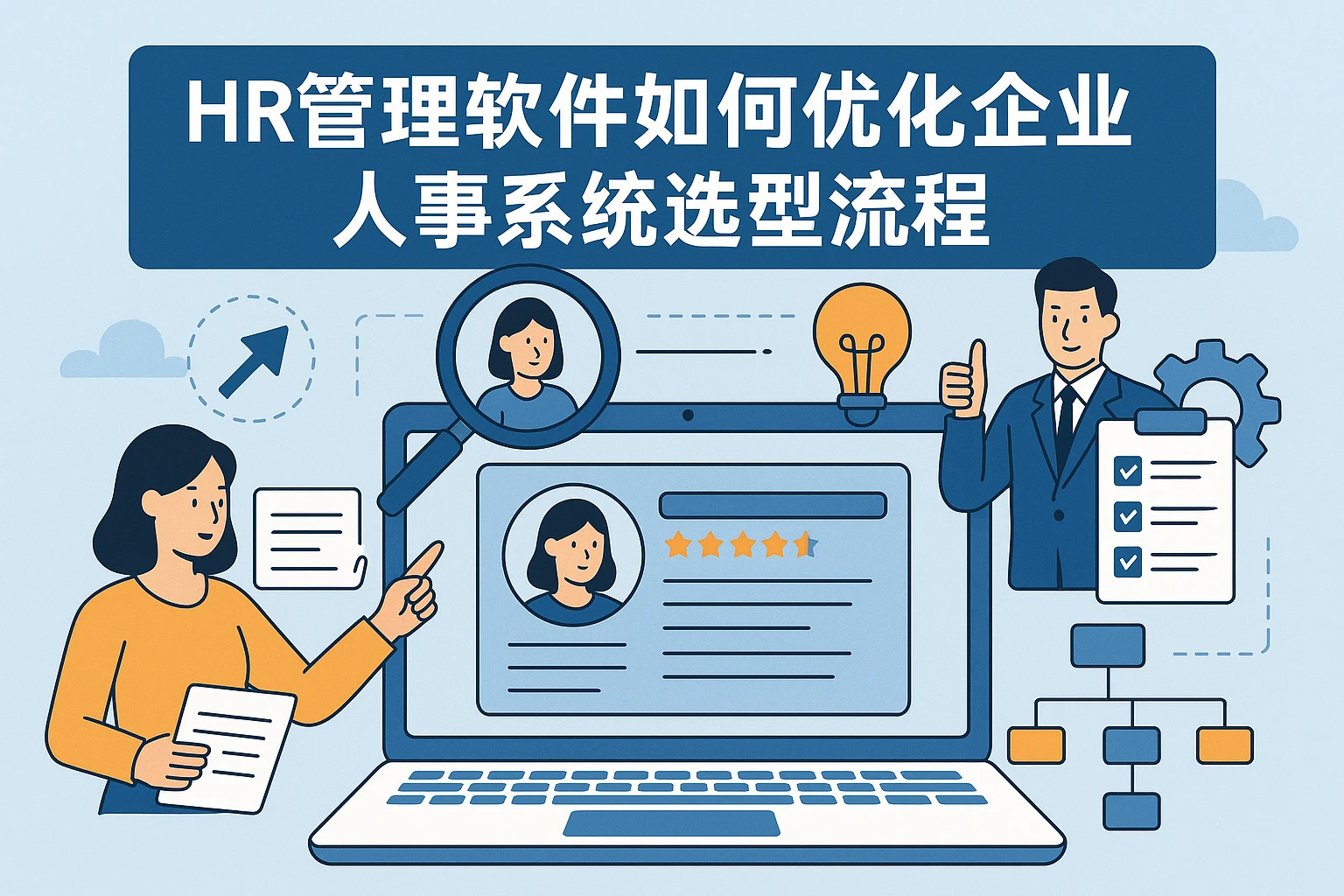 HR管理软件如何优化企业人事系统选型流程