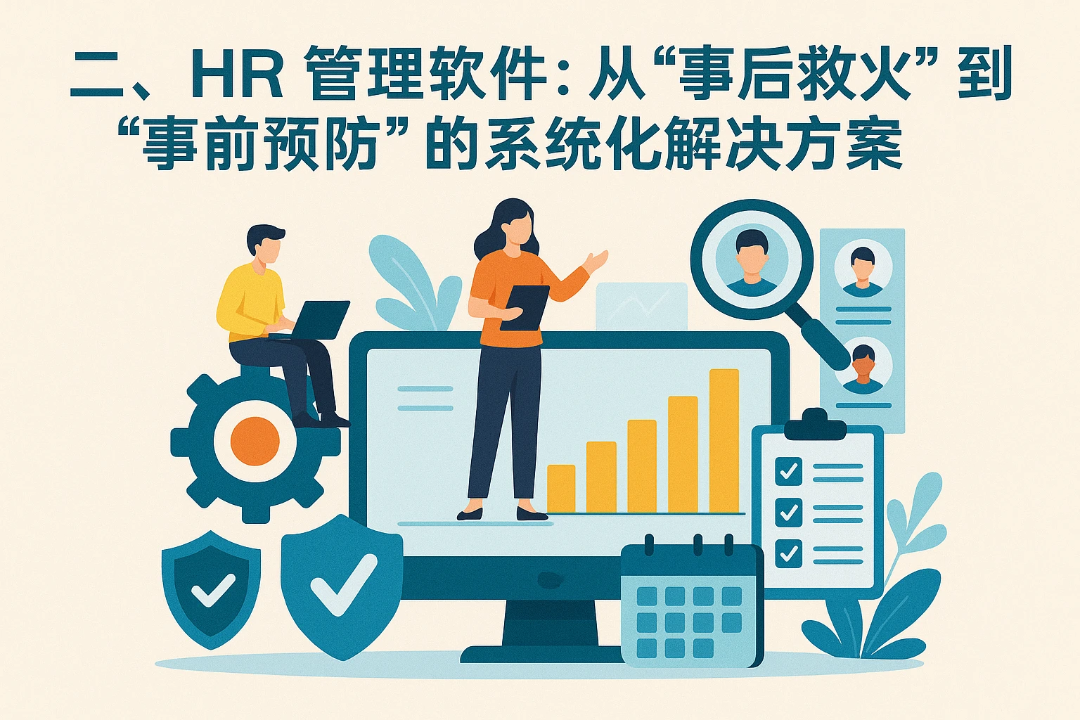 二、HR管理软件：从“事后救火”到“事前预防”的系统化解决方案