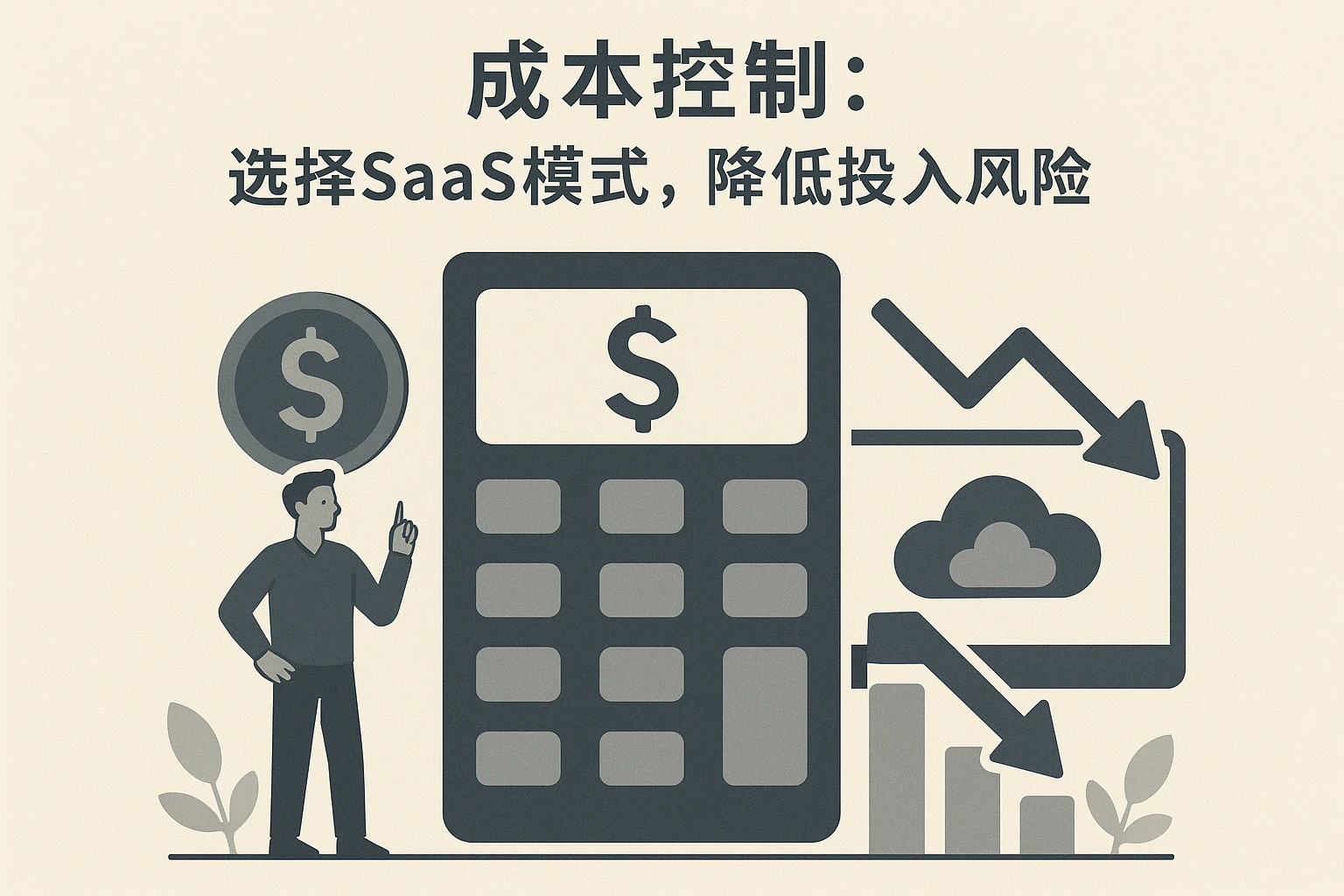 2. 成本控制：选择SaaS模式，降低投入风险