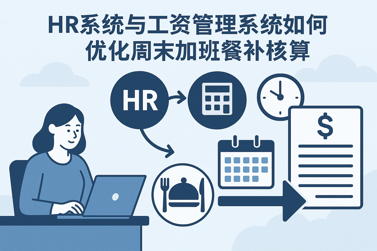 HR系统与工资管理系统如何优化周末加班餐补核算