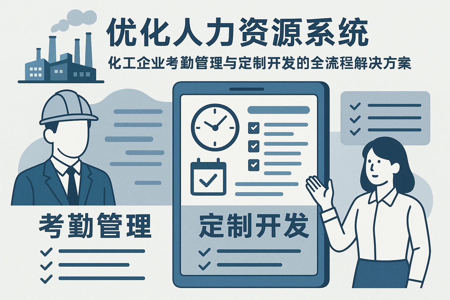 化工企业人力资源系统优化：考勤管理与定制开发的全流程解决方案