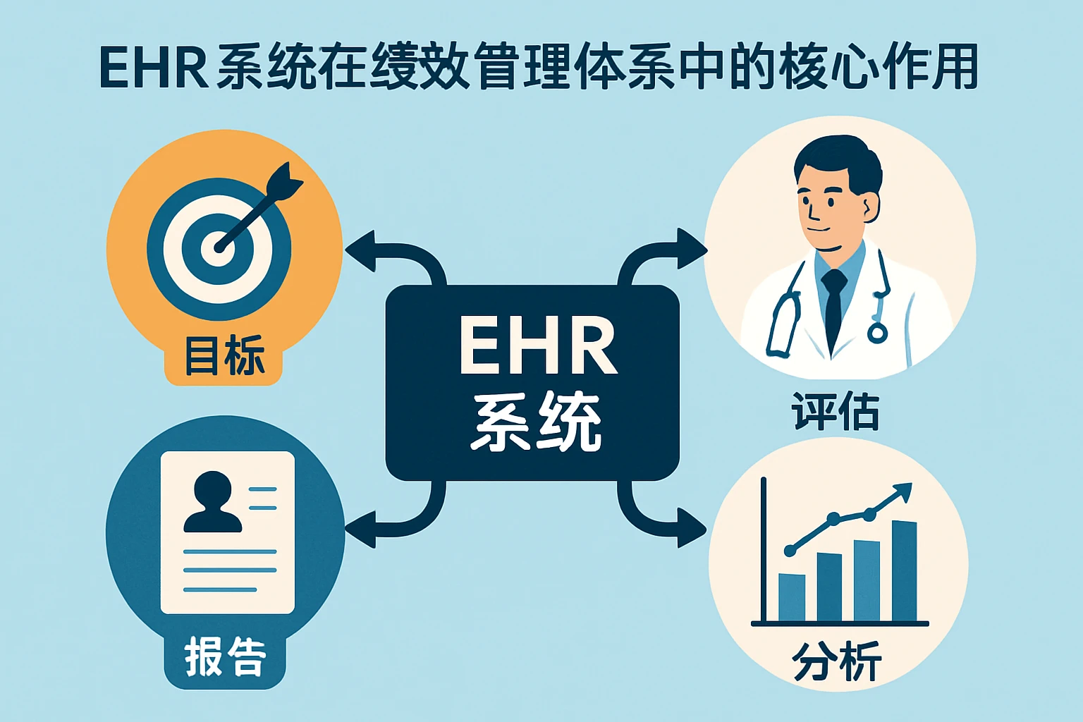 EHR系统在绩效管理体系中的核心作用