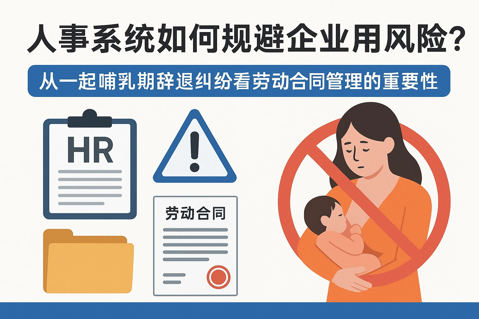 人事系统如何规避企业用工风险？从一起哺乳期辞退纠纷看劳动合同管理的重要性