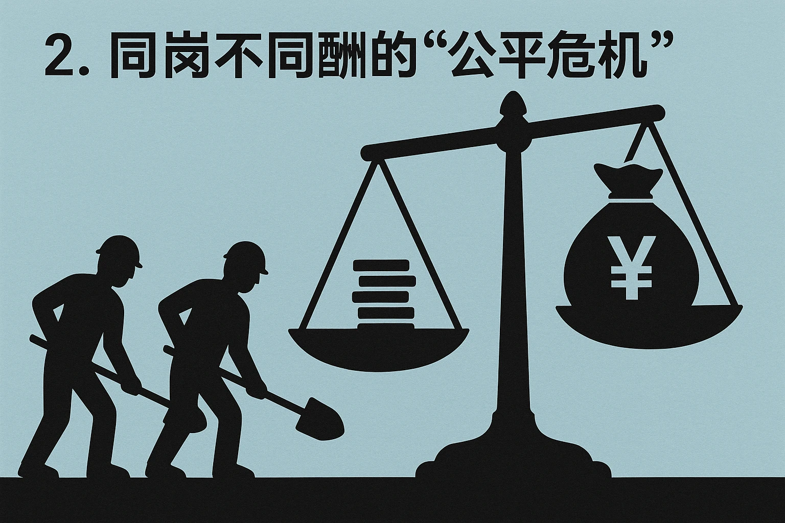 2. 同岗不同酬的“公平危机”