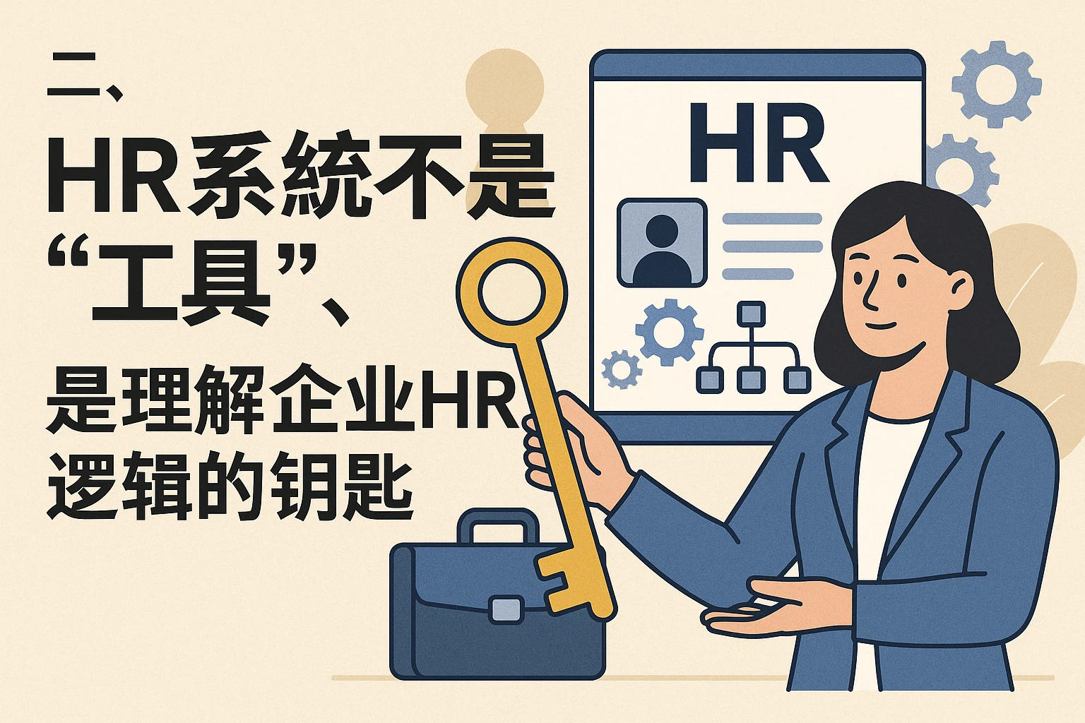 二、HR系统不是“工具”，是理解企业HR逻辑的钥匙