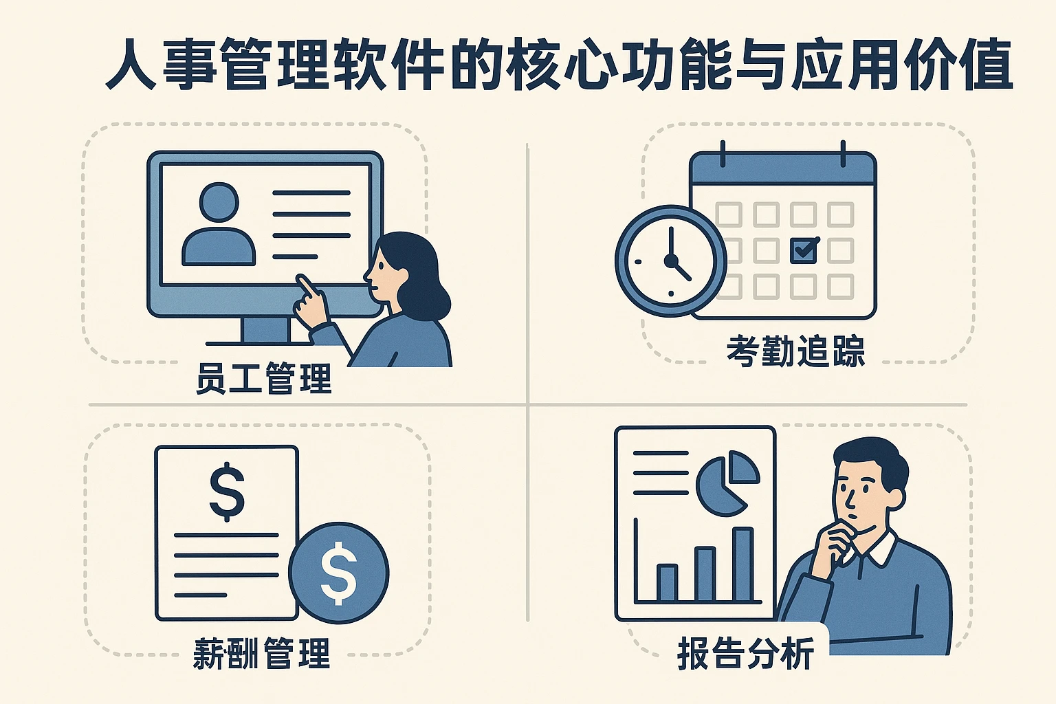 人事管理软件的核心功能与应用价值