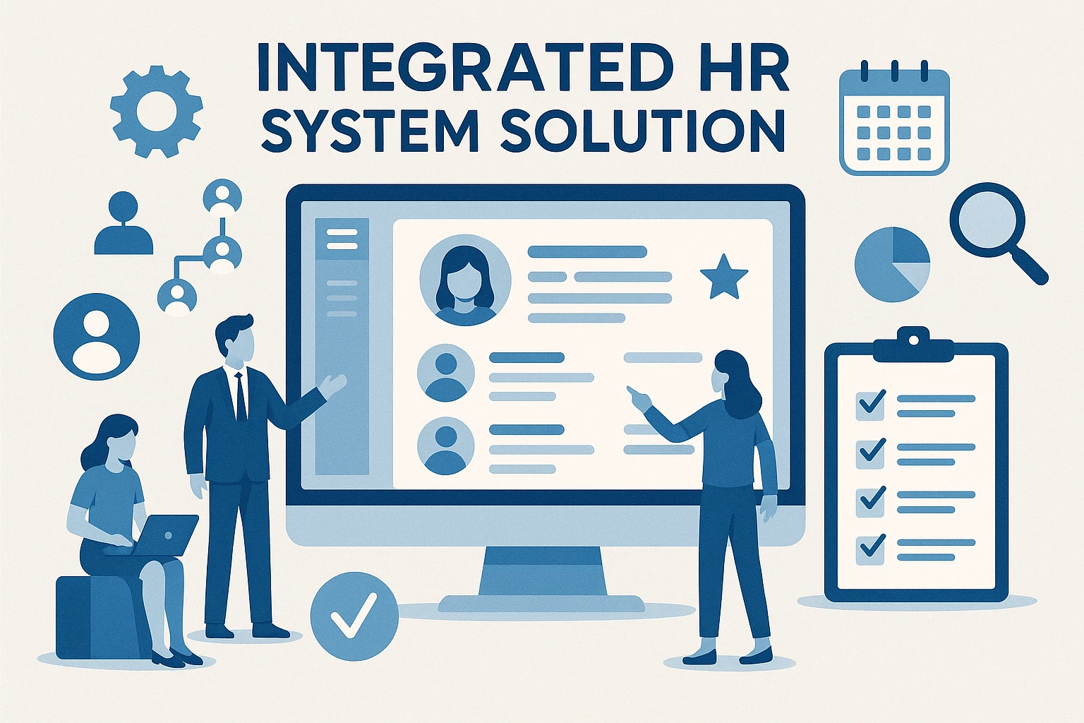 一体化人事系统的解决方案