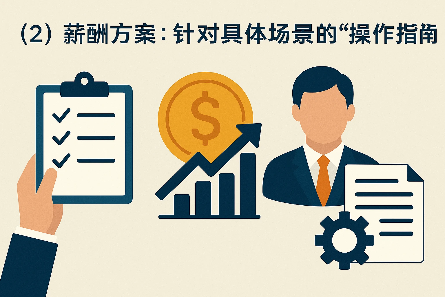 （2）薪酬方案：针对具体场景的“操作指南”