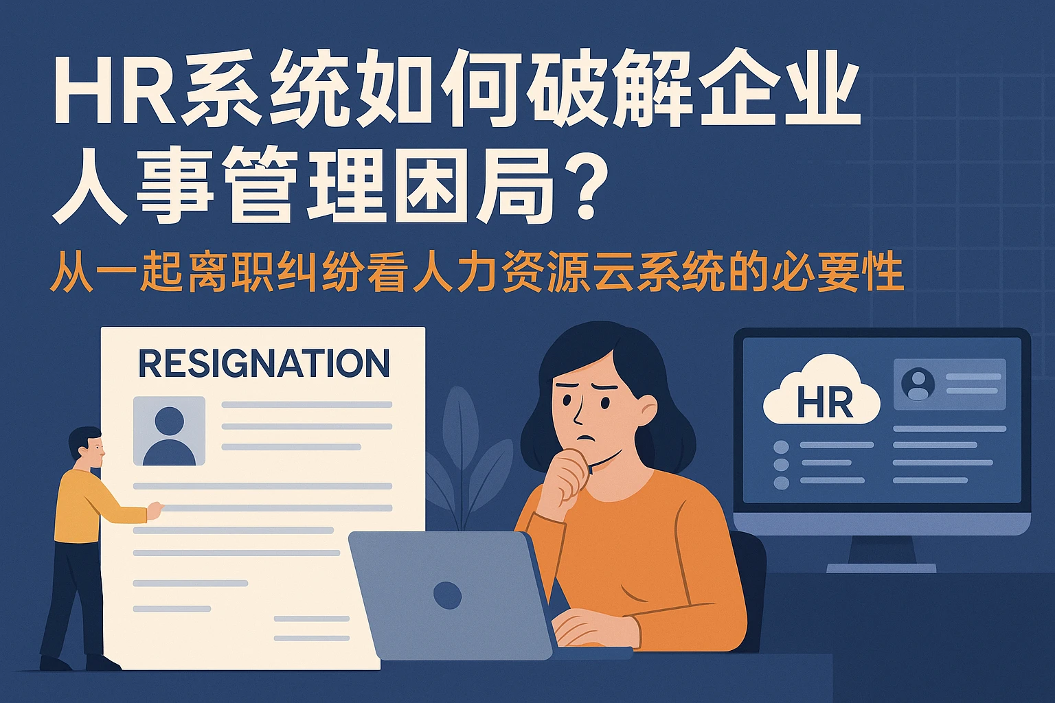 HR系统如何破解企业人事管理困局？从一起离职纠纷看人力资源云系统的必要性