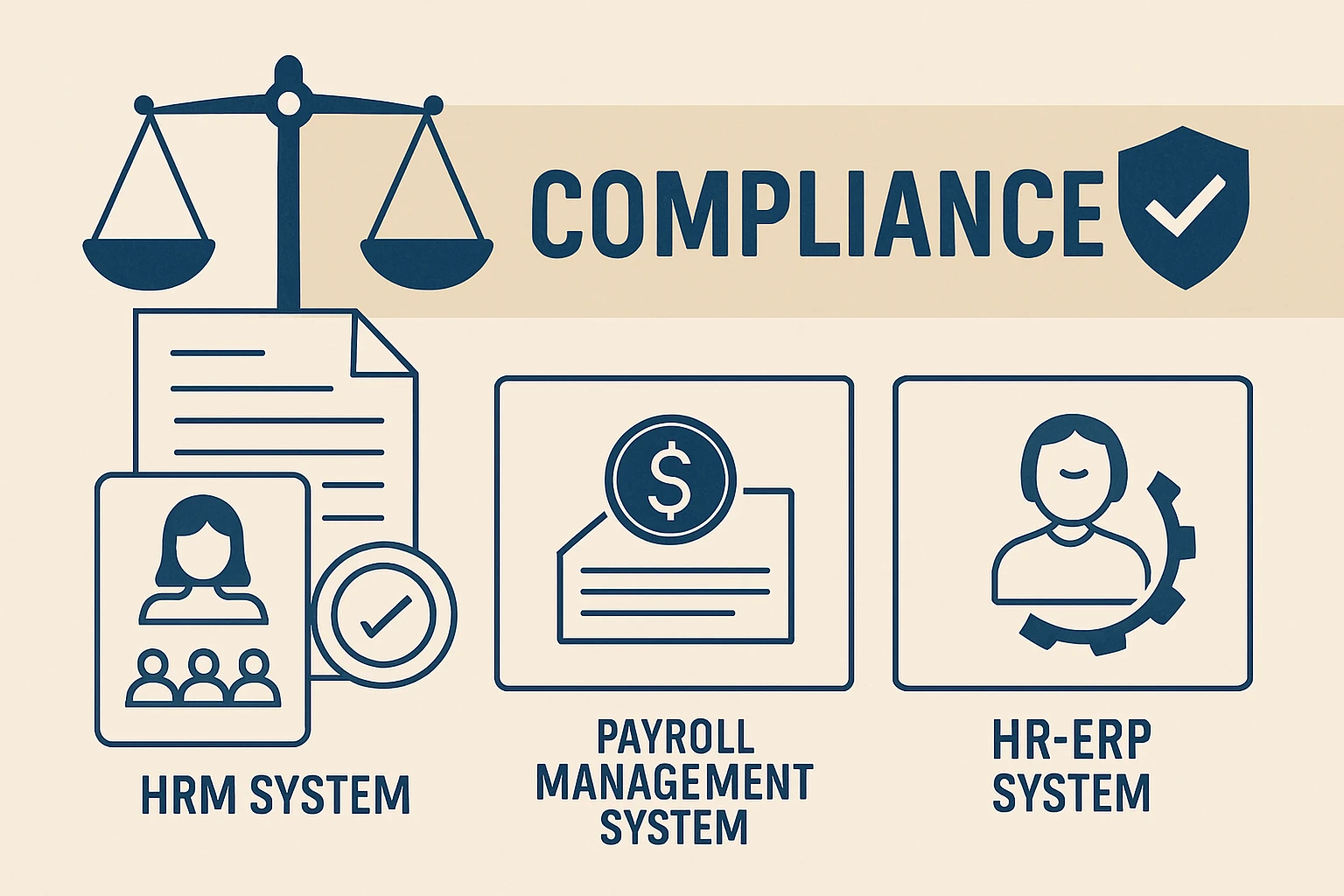 人事管理系统、薪资管理系统与人事ERP系统的合规性保障