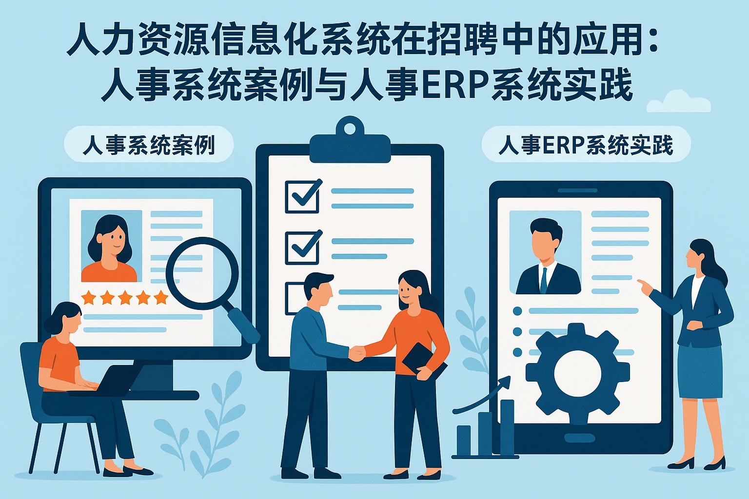 人力资源信息化系统在招聘中的应用：人事系统案例与人事ERP系统实践