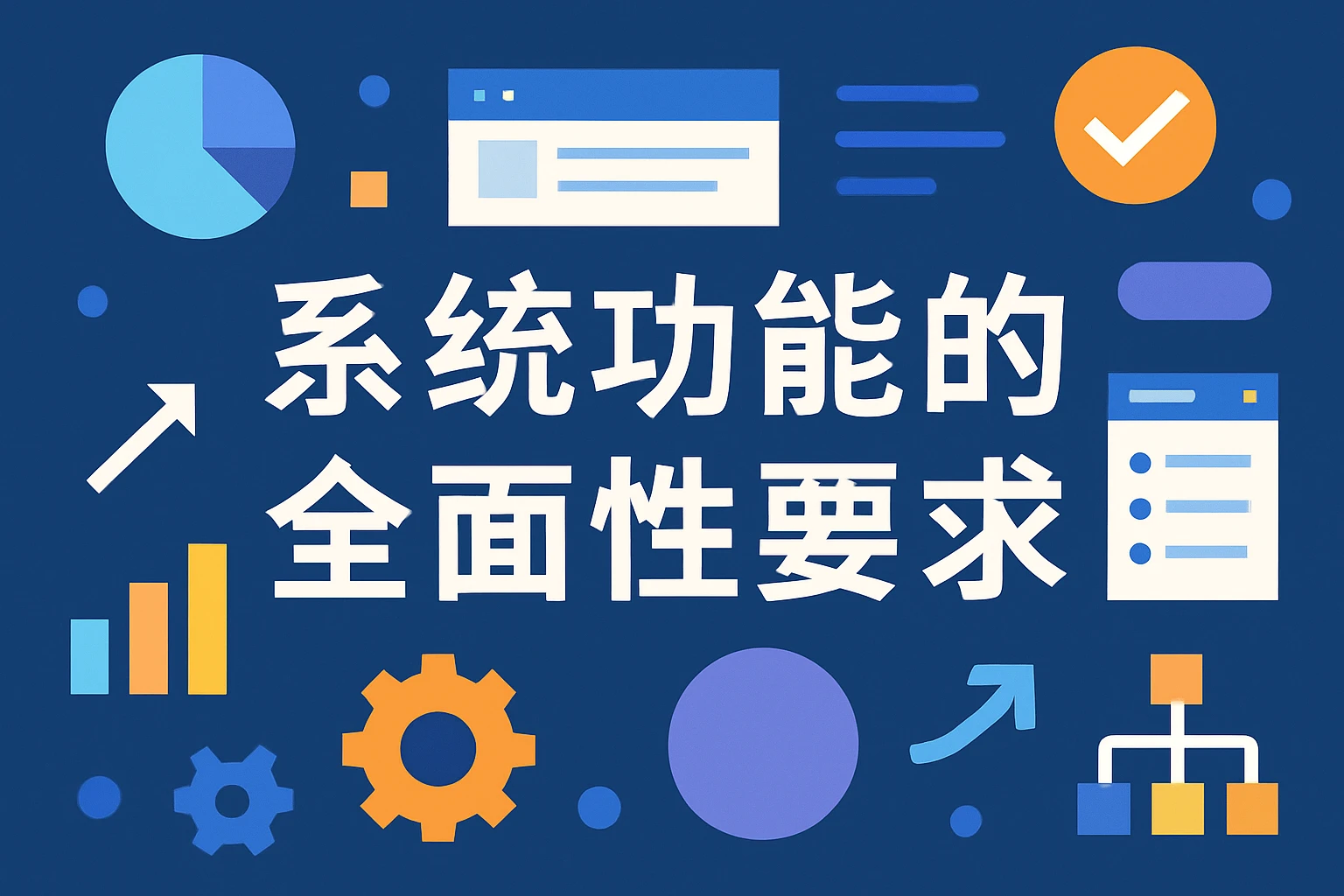 系统功能的全面性要求