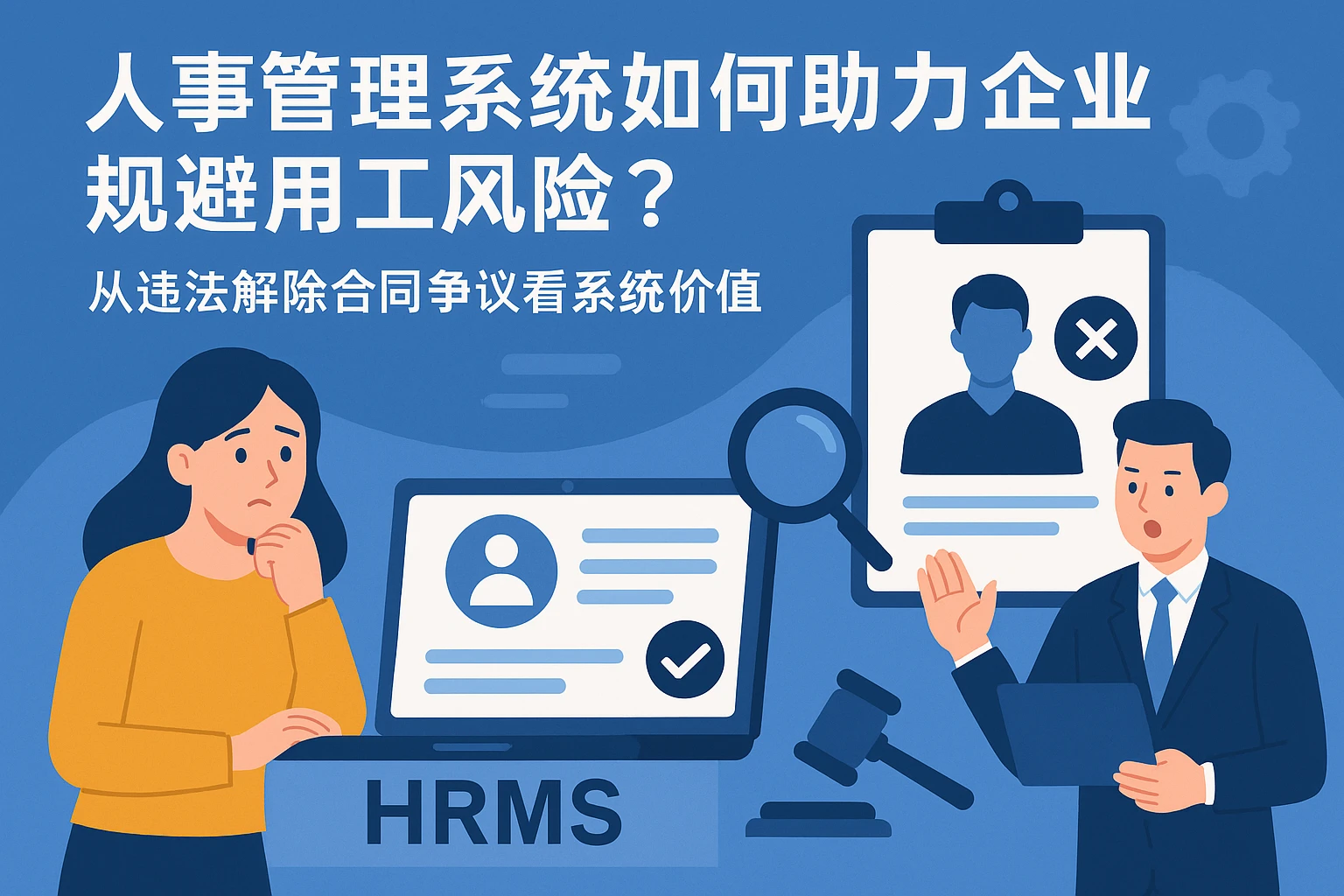 人事管理系统如何助力企业规避用工风险？从违法解除合同争议看系统价值