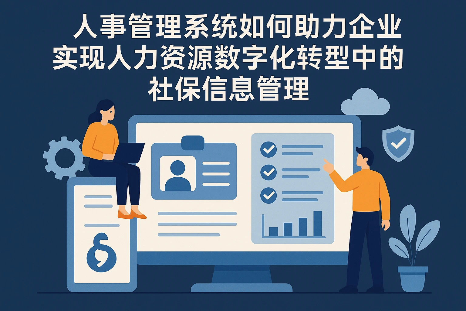 人事管理系统如何助力企业实现人力资源数字化转型中的社保信息管理