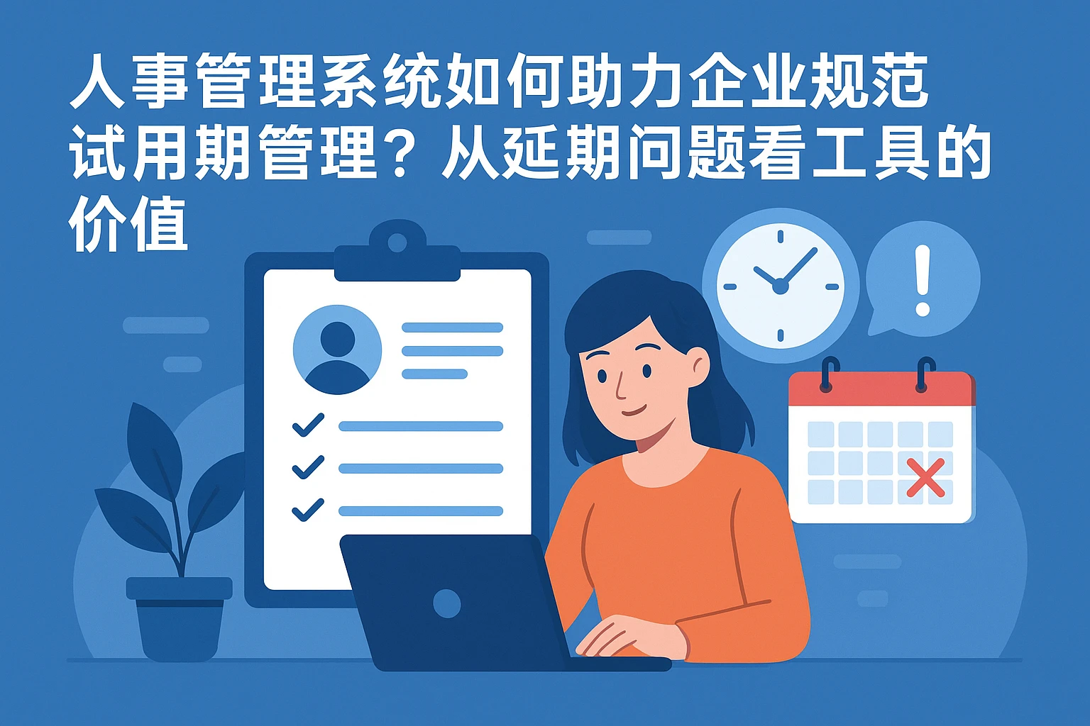 人事管理系统如何助力企业规范试用期管理？从延期问题看工具的价值