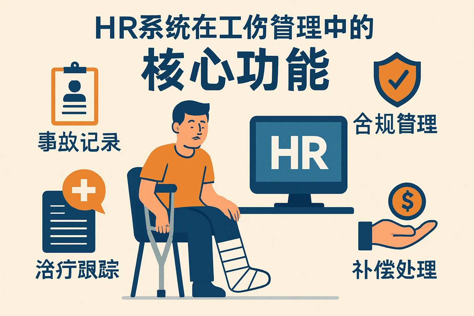 HR系统在工伤管理中的核心功能