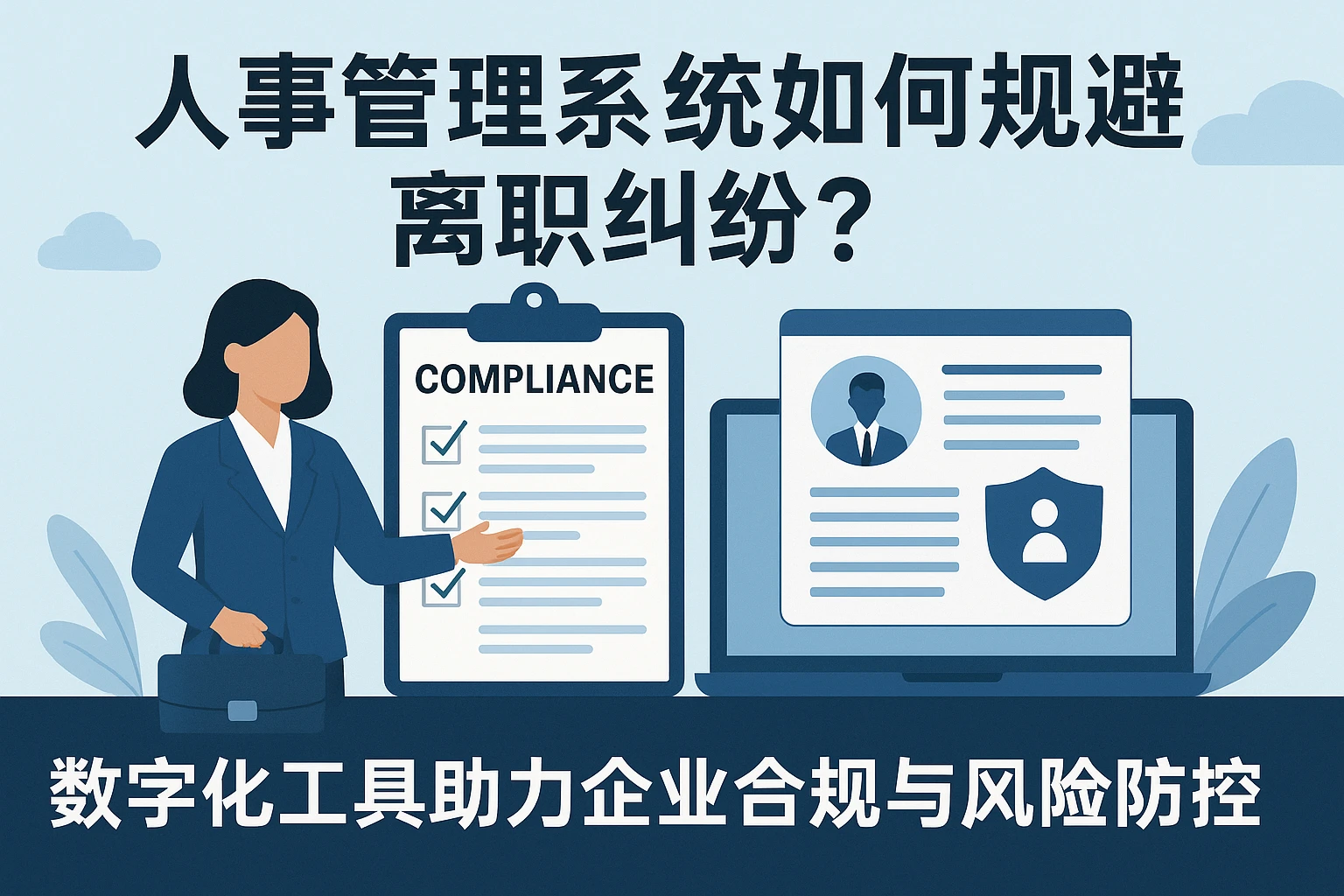 人事管理系统如何规避离职纠纷?数字化工具助力企业合规与风险防控