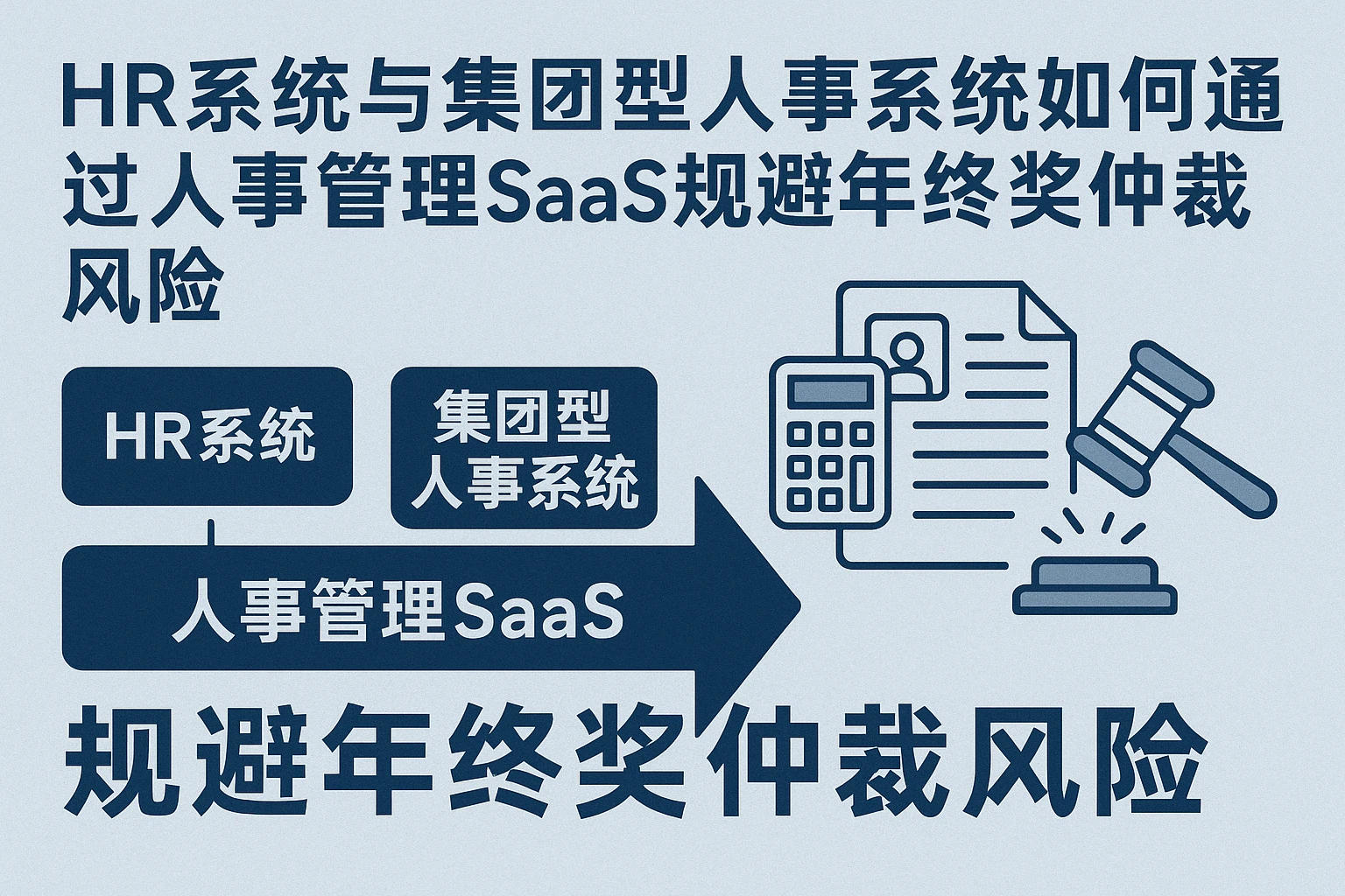 HR系统与集团型人事系统如何通过人事管理SaaS规避年终奖仲裁风险