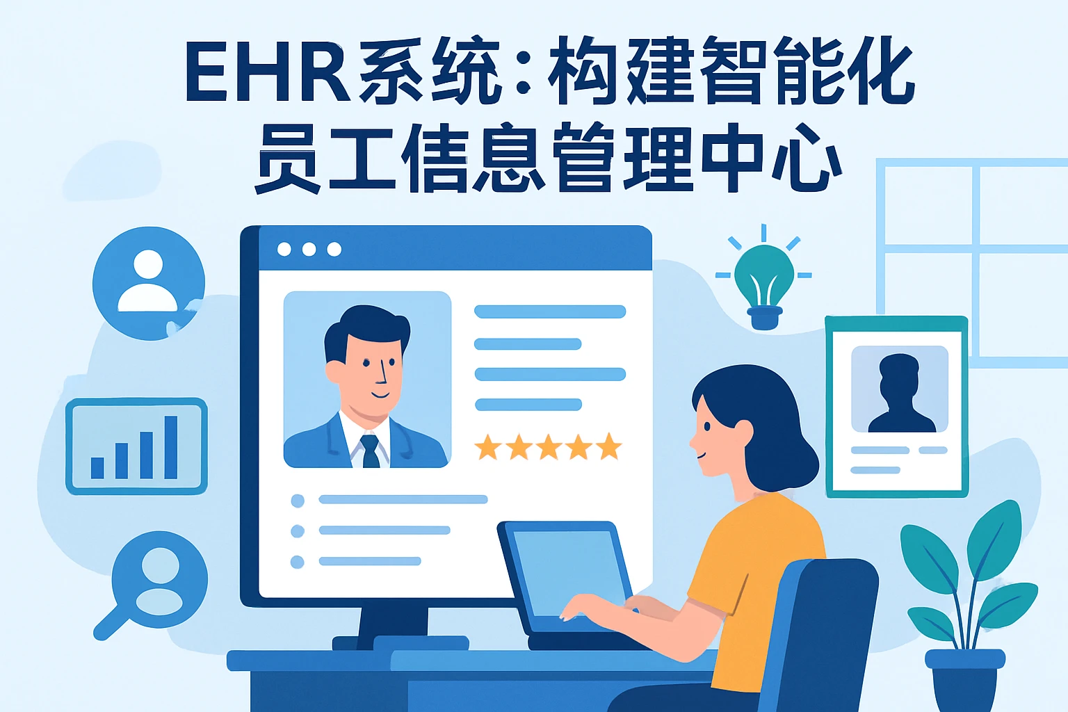 EHR系统:构建智能化员工信息管理中心