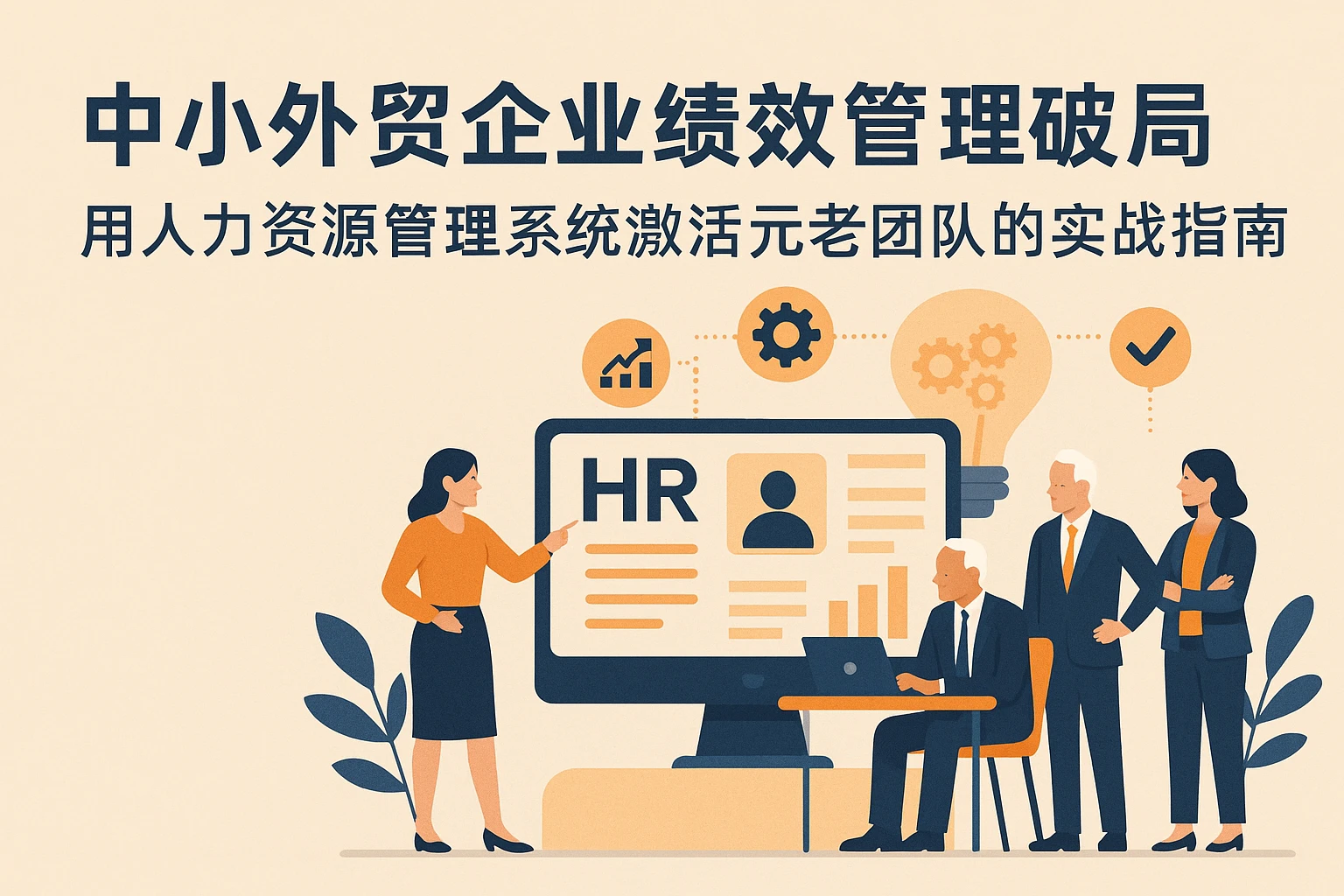 中小外贸企业绩效管理破局:用人力资源管理系统激活元老团队的实战指南
