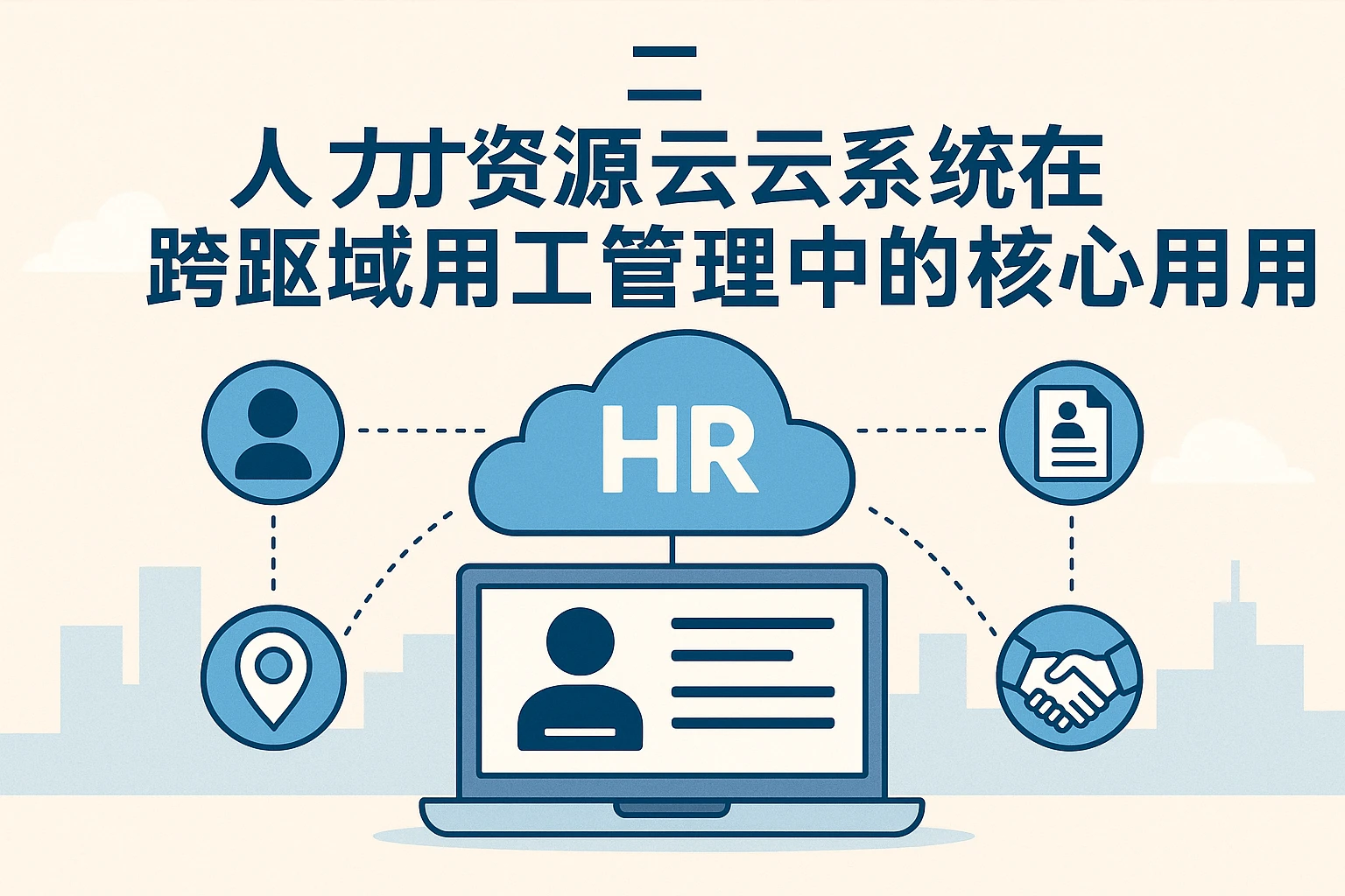 二、人力资源云系统在跨区域用工管理中的核心作用