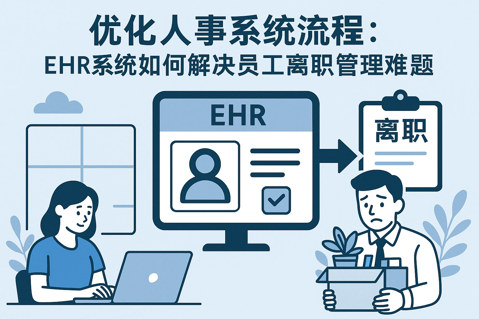优化人事系统流程：EHR系统如何解决员工离职管理难题