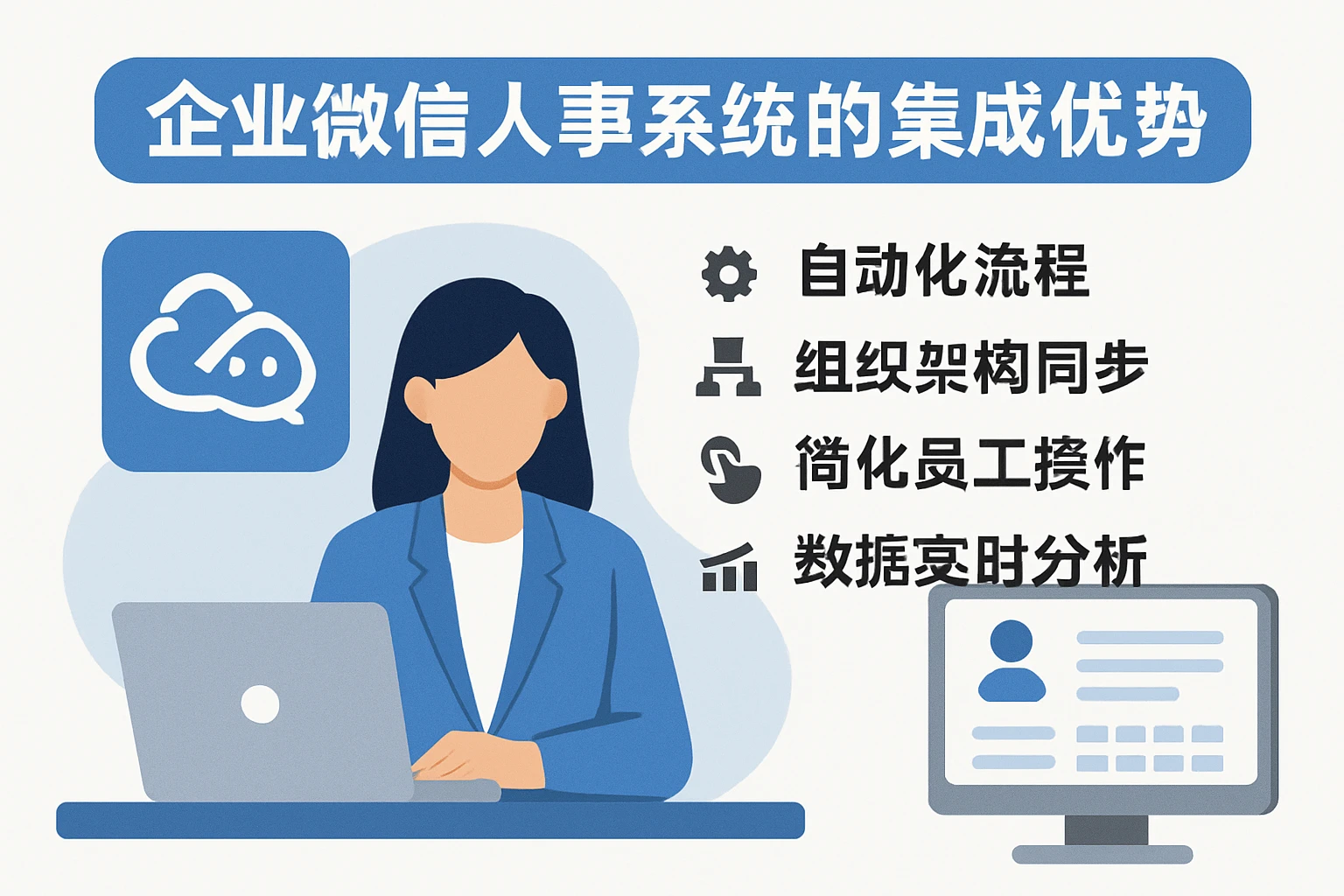 企业微信人事系统的集成优势