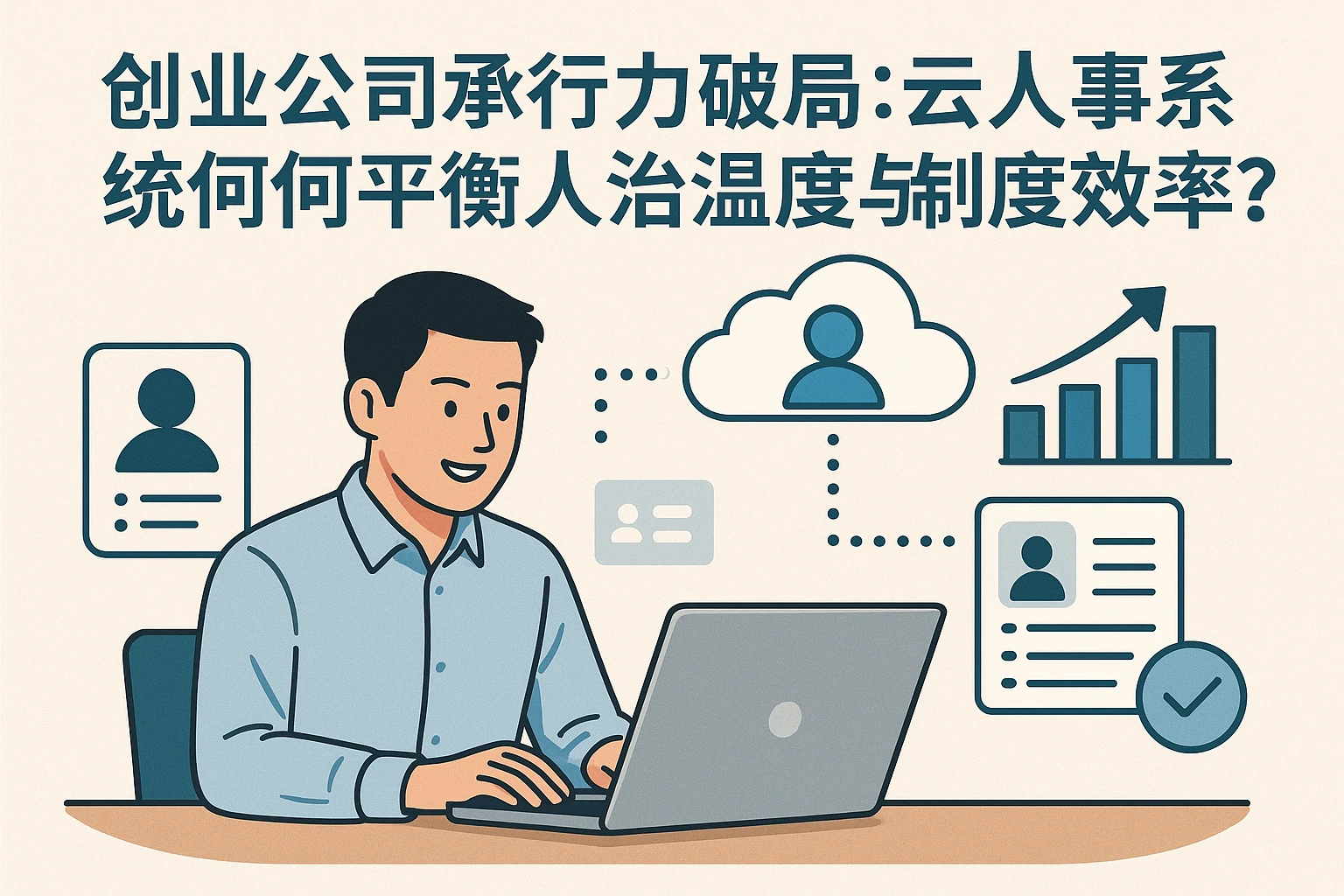 创业公司执行力破局:云人事系统如何平衡人治温度与制度效率?
