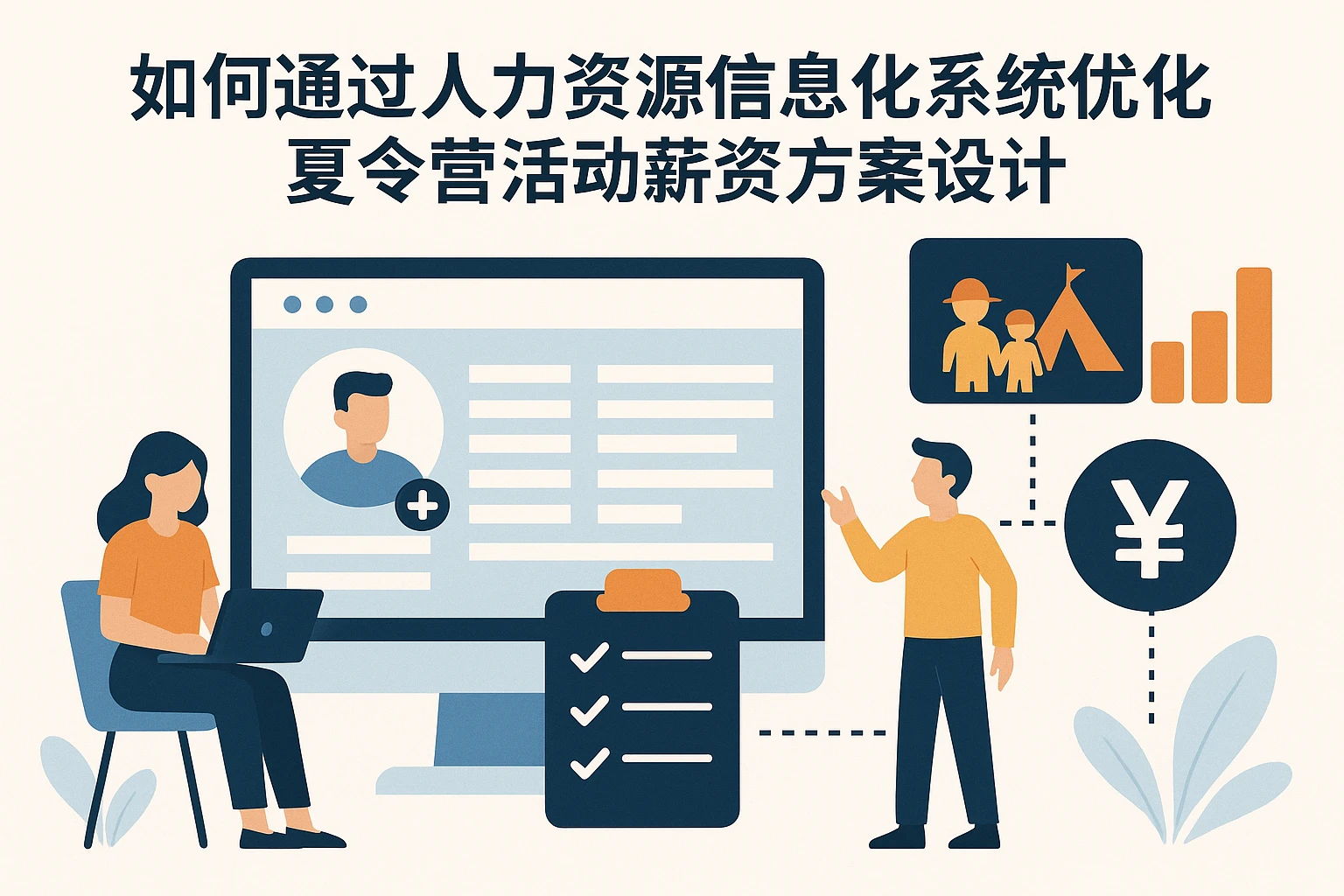 如何通过人力资源信息化系统优化夏令营活动薪资方案设计