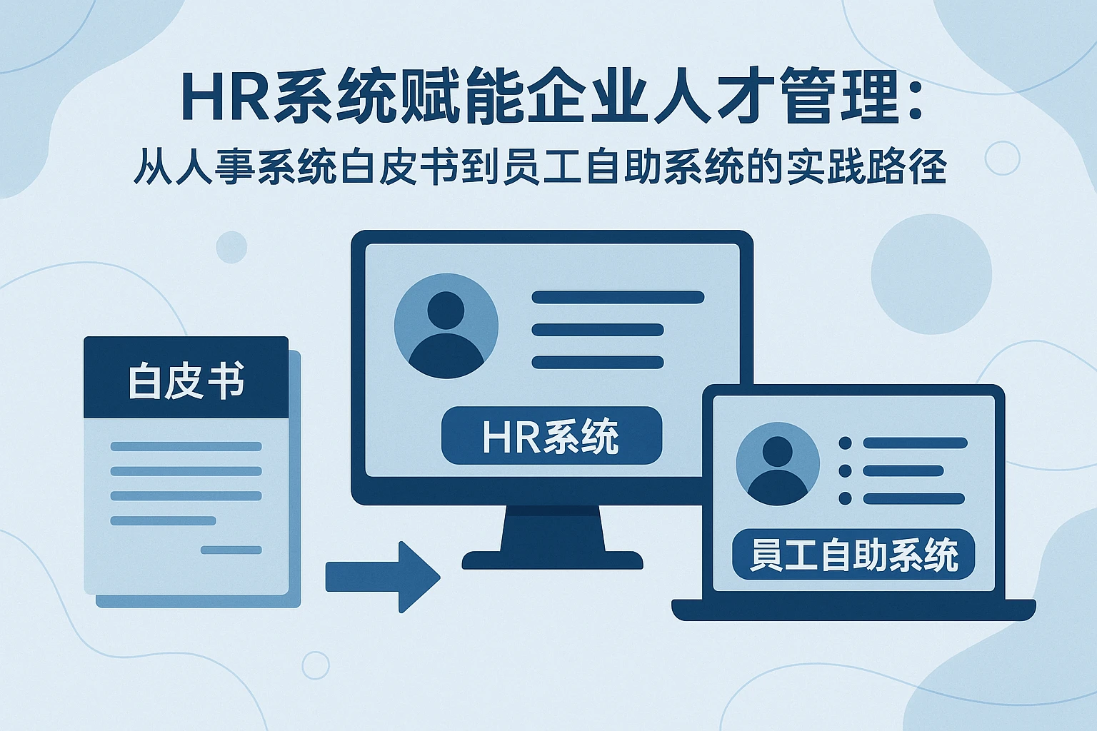HR系统赋能企业人才管理：从人事系统白皮书到员工自助系统的实践路径