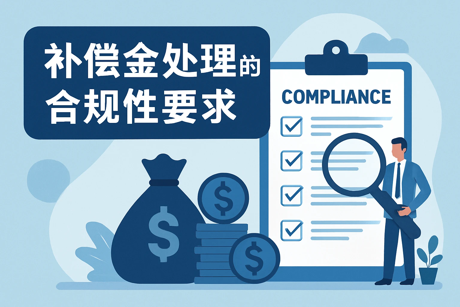 补偿金处理的合规性要求