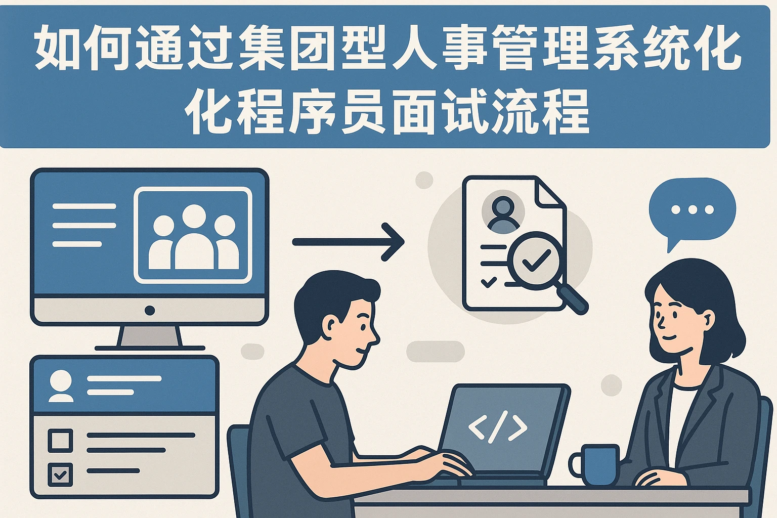 如何通过集团型人事管理系统优化程序员面试流程
