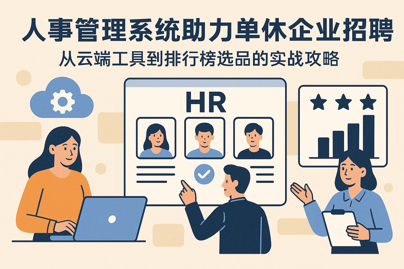 人事管理系统助力单休企业招聘:从云端工具到排行榜选品的实战攻略