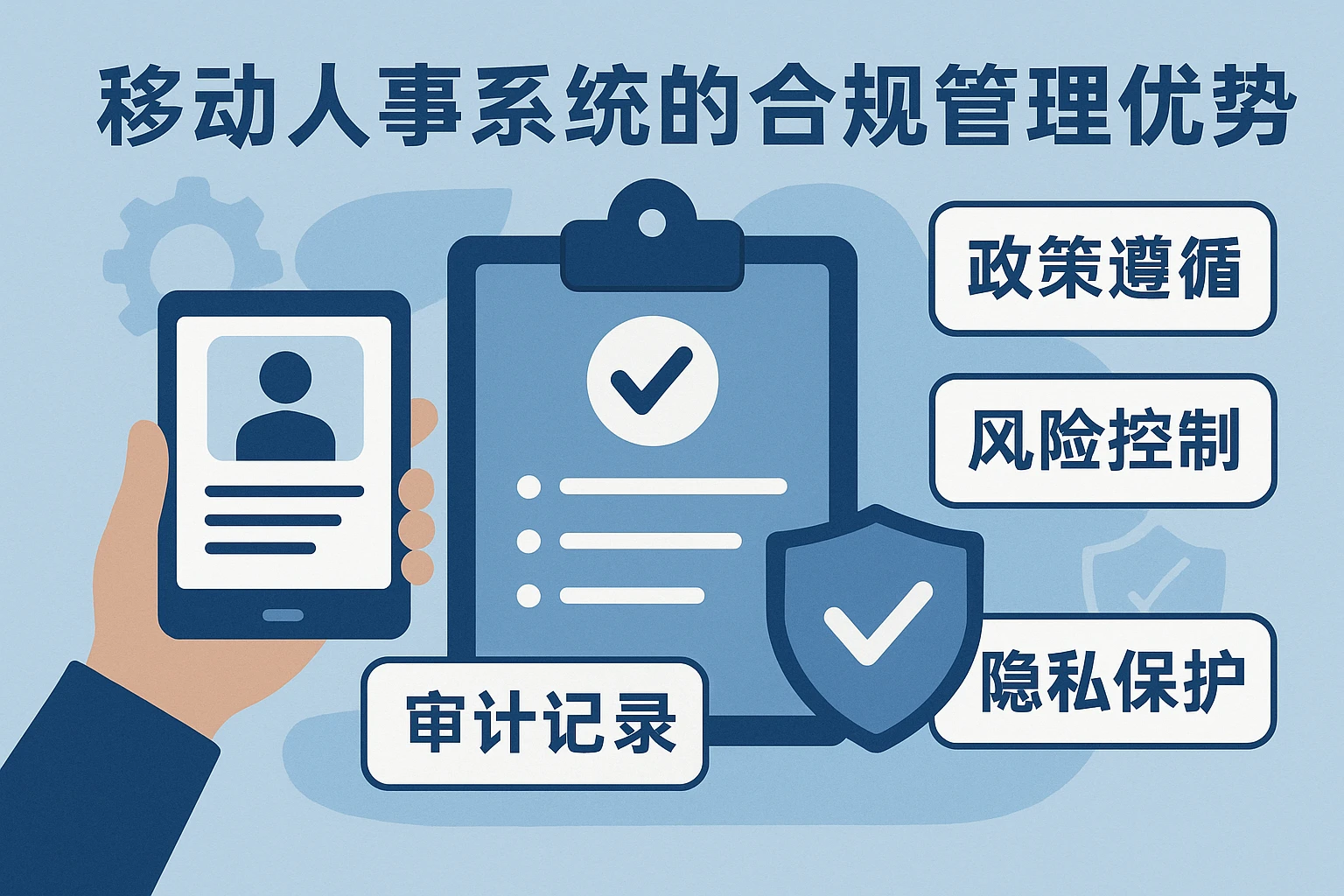 移动人事系统的合规管理优势