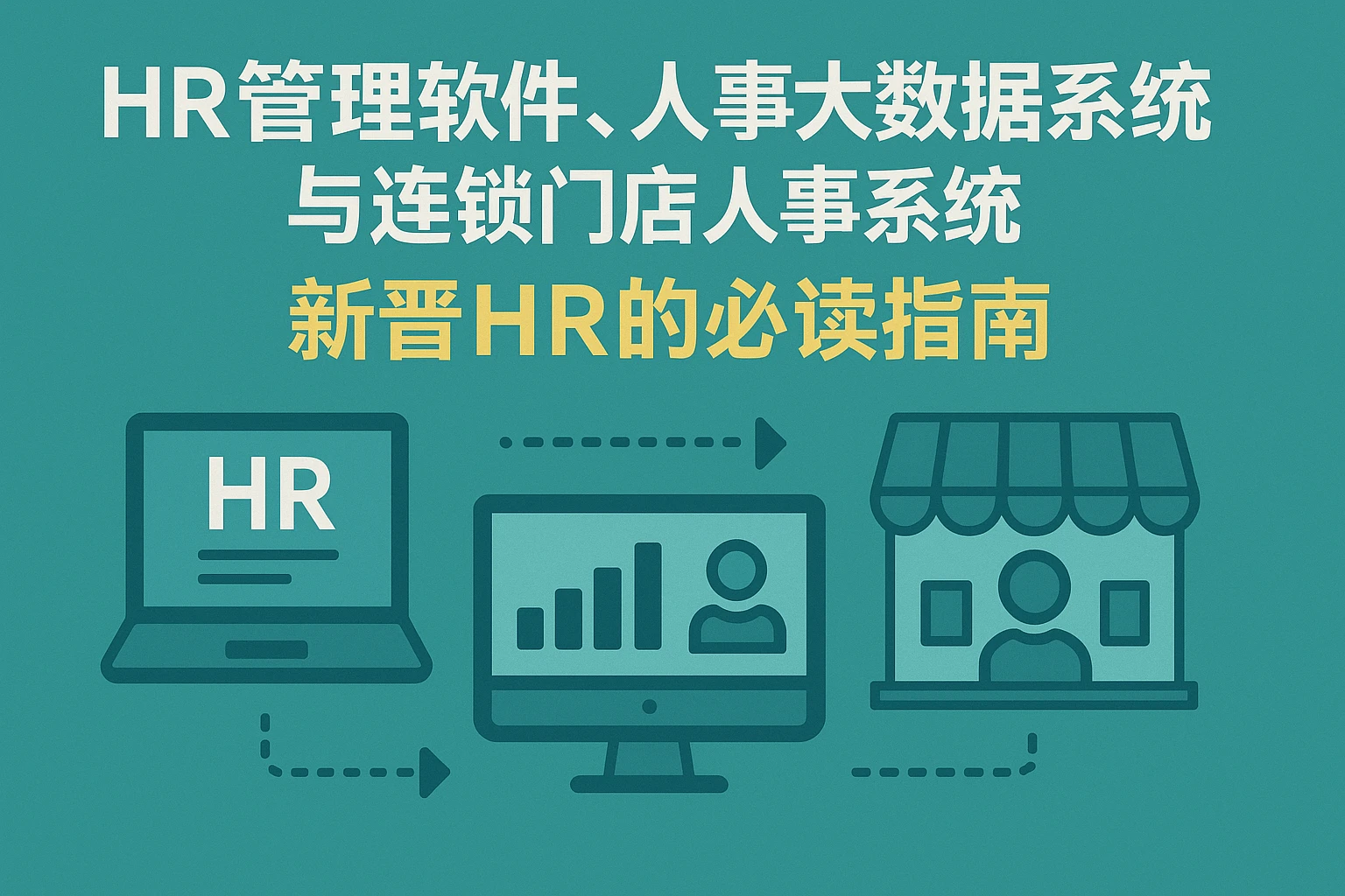 HR管理软件、人事大数据系统与连锁门店人事系统：新晋HR的必读指南