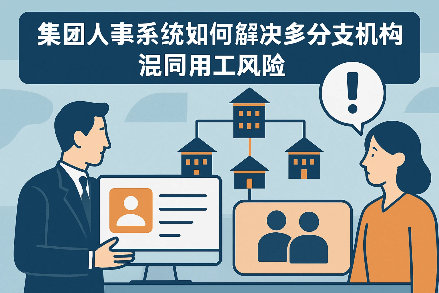 集团人事系统如何解决多分支机构混同用工风险