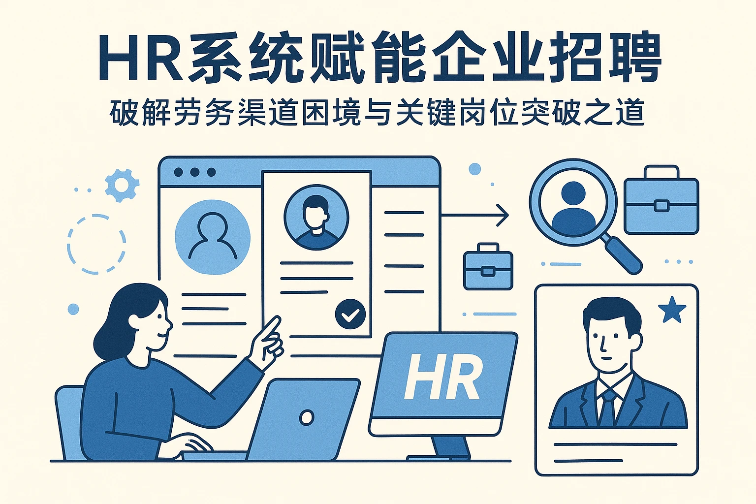 HR系统赋能企业招聘：破解劳务渠道困境与关键岗位突破之道