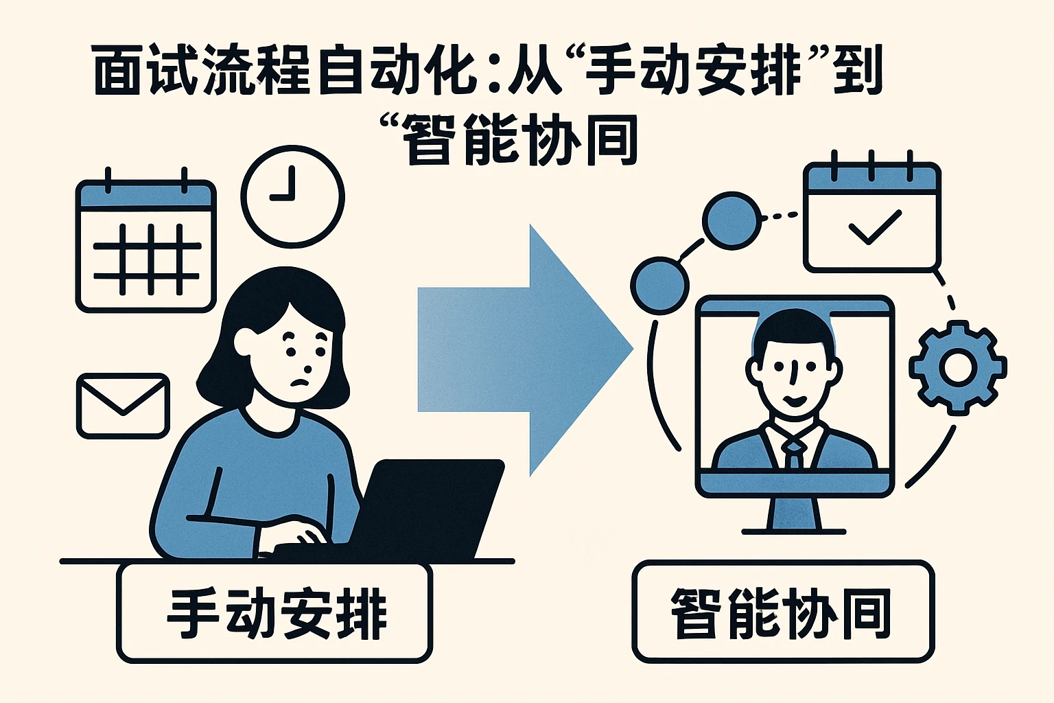 1. 面试流程自动化：从“手动安排”到“智能协同”